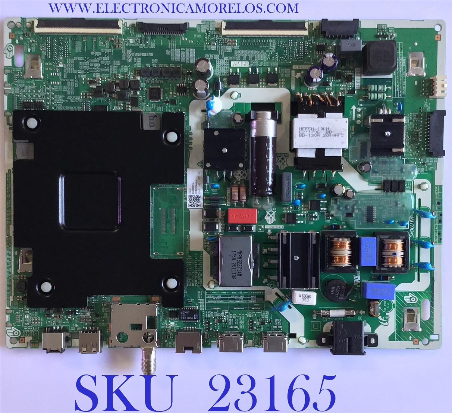 MAIN FUENTE (COMBO) PARA SMART TV SAMSUNG 4K UHD RESOLUCION (3,840 X 2,160) / NUMERO DE PARTE BN96-50973A / ML41A050594A / BN9650973A / VT55UH160 / PANEL CY-BT055HGLV3H / MODELO UN55TU7000FXZA / UN55TU7000FXZA FA01 / UN55TU700DFXZA FA01