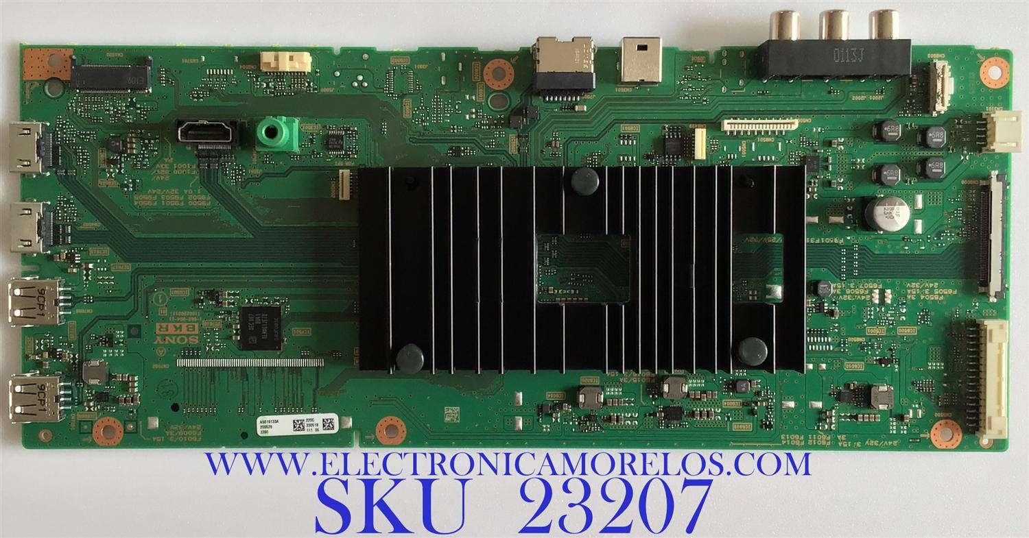 MAIN PARA SMART TV SONY 4K HDR RESOLUCIÓN (3840 x 2160) / NÚMERO DE PARTE A-5019-133-A / A5019133A / 1-002-204-11 / 100220211 / 100220411 / A5019133A 220C / A-5019-133-A 220C / MODELO KD-55X75CH / KD55X75CH / KD-55X750H / KD55X750H