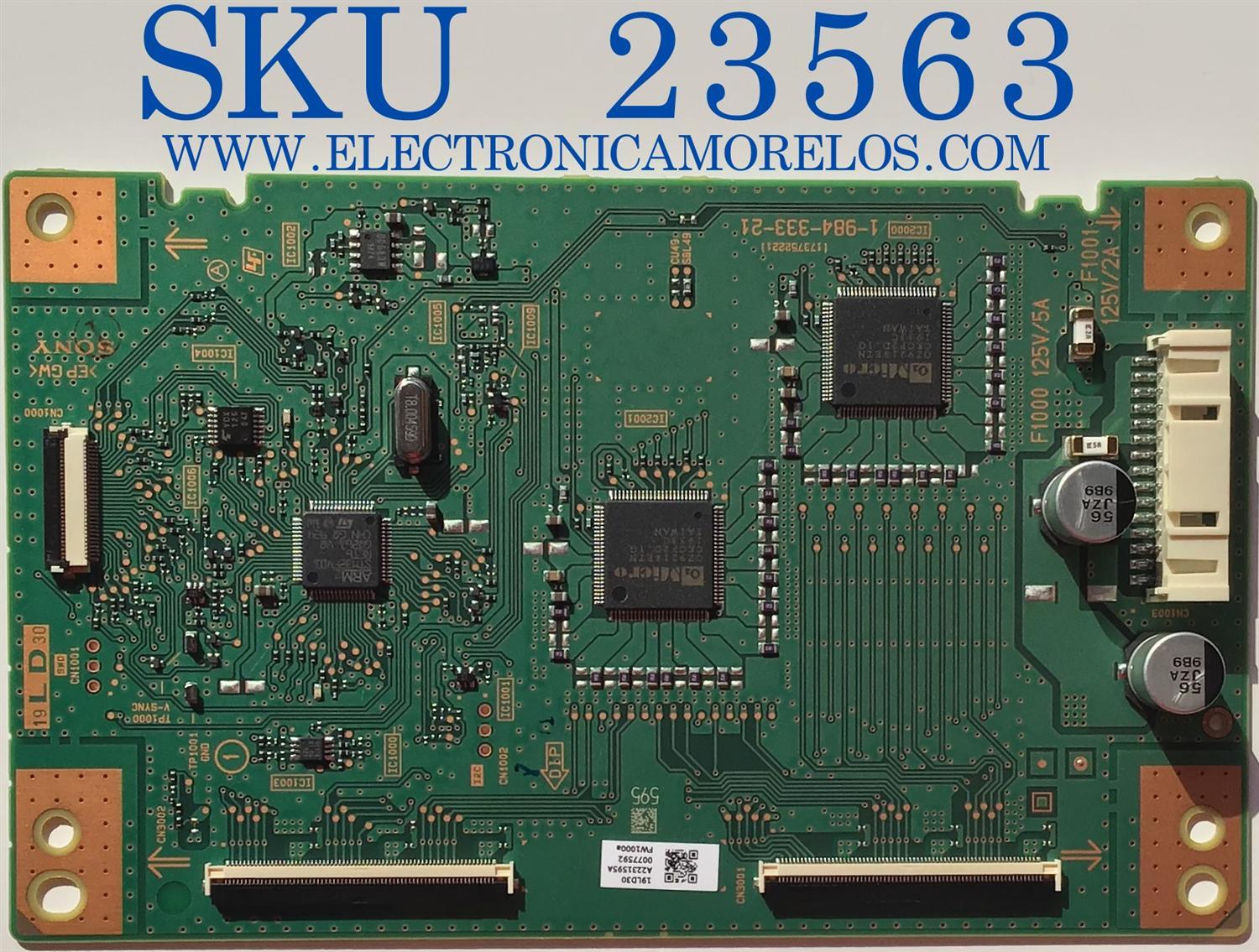 LED DRIVER PARA TV SONY BRAVIA / NUMERO DE PARTE A2231595A / A-2231-600-A / 1-984-333-21 / 173752221 / 19LD30 / A-2231-595-A / PANEL YD9S049DND01 / DISPLAY LSY490FF02-A01 / MODELO XBR-49X950H / XBR49X950