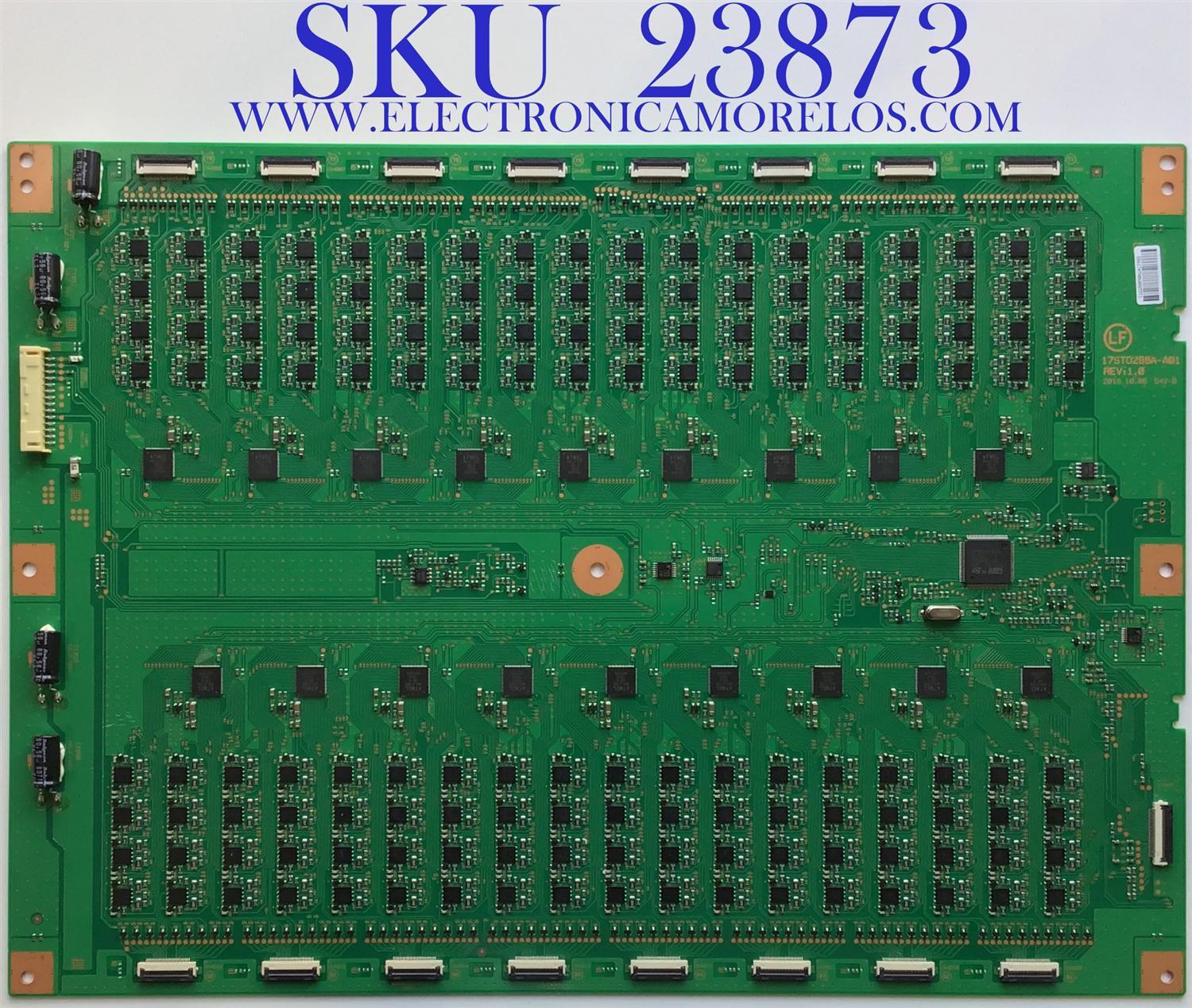 LED DRIVER PARA TV SONY SMART TV / NUMERO DE PARTE 1-897-091-11 / 17STO288A-A01 / 886174T / 175TO288A-A01 / 175T0288A-A01 / 17ST0288A-A01 / PANEL YD7S750DTD01 / MODELO XBR-75X940E / XBR75X940E