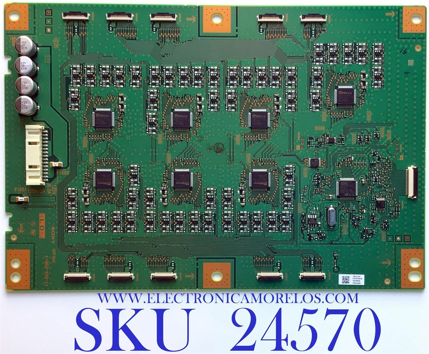 LED DRIVER PARA TV SONY / NUMERO DE PARTE A2197364A / 1-983-103-11 / A-2197-364-A / 18LD101 / 0019932 / PKG10000 / PANEL YD8S009DTU01 / MODELO XBR-65Z9F / XBR65Z9F