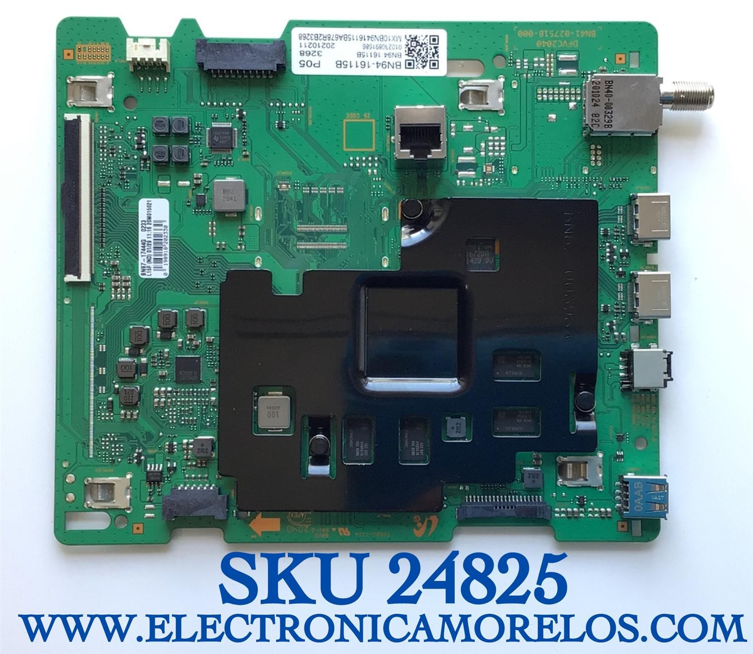 MAIN PARA TV SAMSUNG NUMERO DE PARTE BN94-16115B / BN41-02751B / BN97-17444G / DISPLAY PT430GT01-1 / BN41-02751B-000 / BN9416115B / SUSTITUTA BN96-52986A / PANEL CY-BT043HGCV1H / MODELO UN43TU7000FXZA XA08 / UN43TU700DFXZA XD18