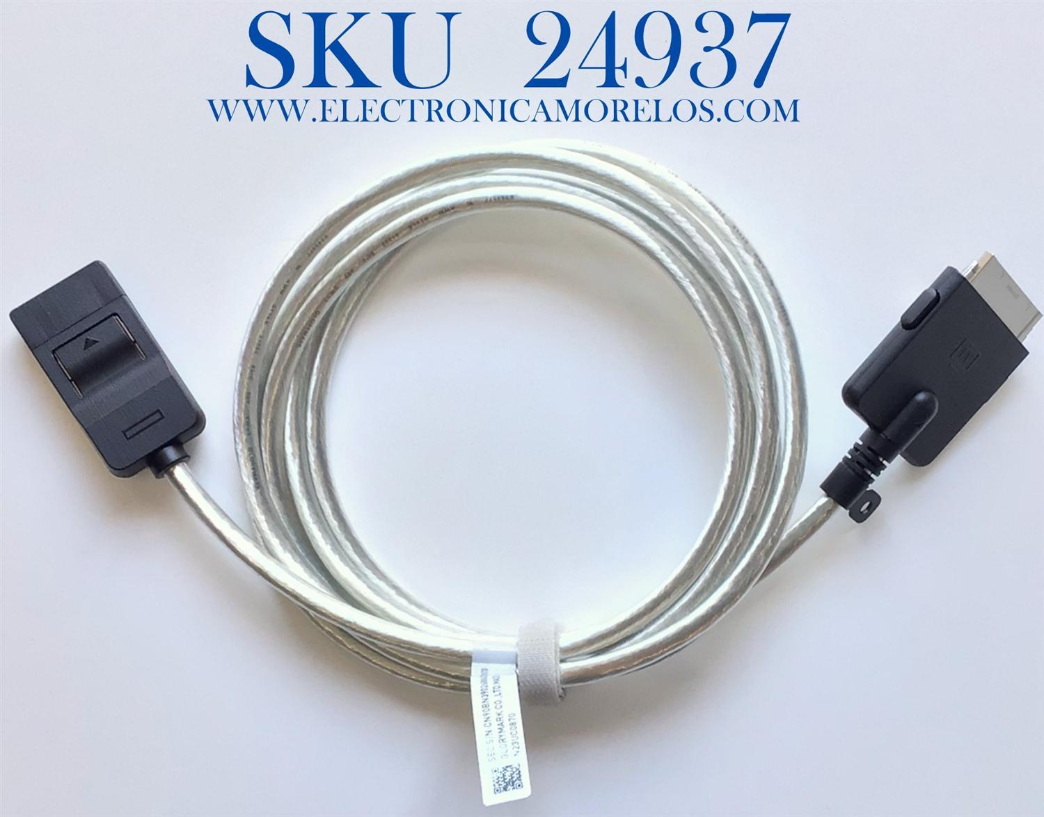 CABLE PARA ONE CONNECT SAMSUNG NUMERO DE  PARTE BN39-02688A / E343577 / bn3902688a / N23UC0870 / MODELO DEL TV. QAQN800B 
