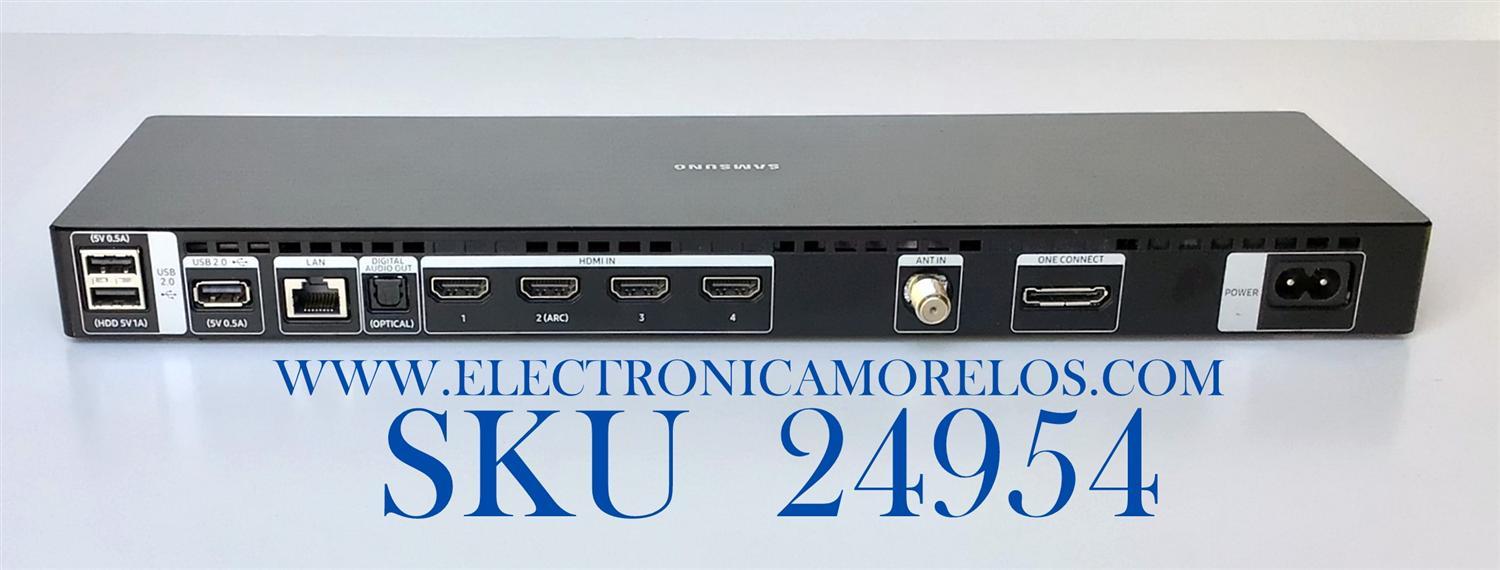 ONE CONNECT MODEL SOC1000MA PARA TV SAMSUNG NUMERO DE PARTE BN91-19183A /  SUSTITUTOS EQUIVALENTES  BN96-44672A MX10BN9119183AA664J3H0263 / SOC1000MA / MODELO QN55Q7CAMFXZA