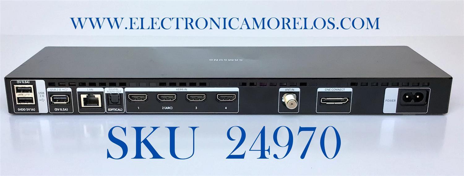 ONE CONNECT MODEL: SOC1000MA PARA TV SAMSUNG / NUMERO DE PARTE BN91-19008A / MX10BN9119008AA663J2F0206 / SOC1000MA / PARTE SUSTITUTA BN94-12678J / BN94-12124A  / BN96-44652A / BN91-18954J / QMG7FU / MODELO QN65Q7FAMFXZC