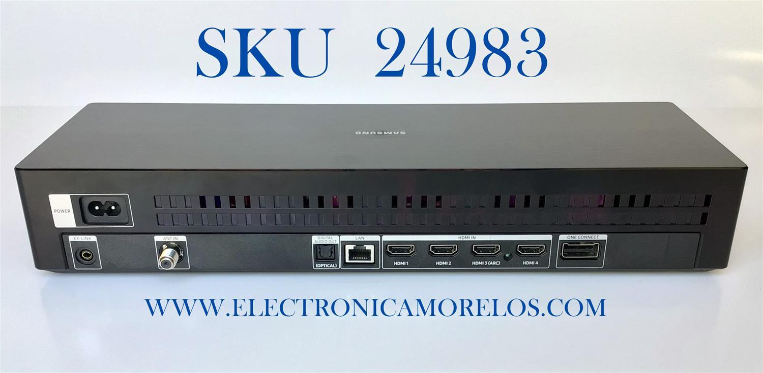ONE CONNECT MODEL: SOC1004R  PARA TV SAMSUNG ((NUEVO)) / NUMERO DE PARTE BN96-46950L / BN44-00936B / MX89BN9646950LA641M5V0202 / VNL1BN4400936BDY82M3QH0XX / SOC1004R / 75Q90 / MODELOS QN75Q90RAFXZA FA02 / QN75Q90RAFXZA