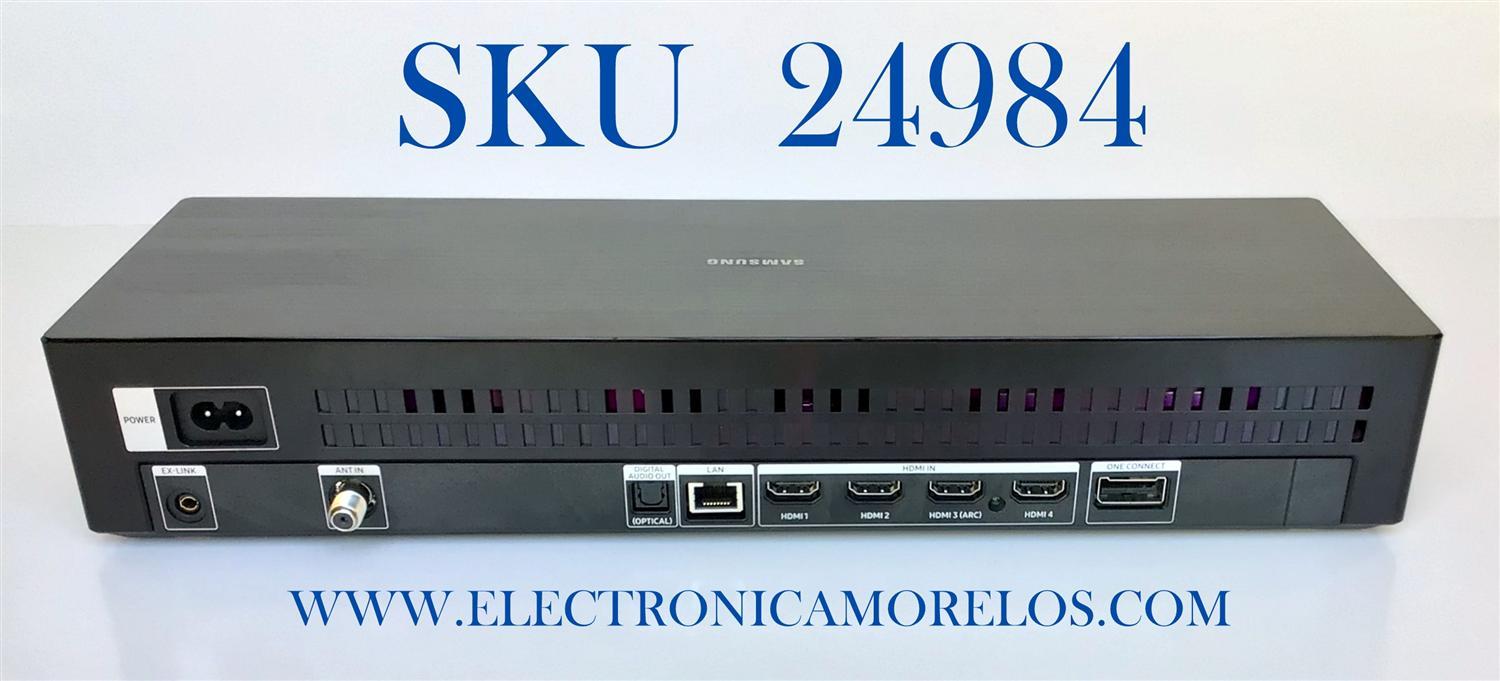 ONE CONNECT MODEL: SOC1001R PARA TV SAMSUNG / NUMERO DE PARTE BN96-46950X / BN44-00933A / MX89BN9646950XD70BN1S0018 / CNL1BN4400933ASK28LBDE771 / 43 49 55 65 LS03 / SOC1001R / MODELOS QN65LS03RAFXZA / QN43LS03RAFXZA BA01 / QN49LS03RAFXZA BA01