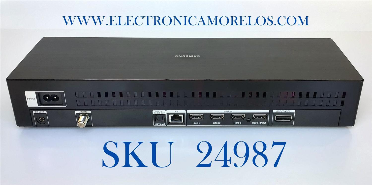 ONE CONNECT MODEL: SOC1003N PARA TV SAMSUNG / NUMERO DE PARTE BN96-46074P / BN44-00935B / MX10BN9646074PA641K8A0809 / VNL1BN4400935BDY82K7CH1XX / SOC1003N / 65Q9F / MODELOS QN65Q9FNAFXZA / QN65Q9FNAFXZA  AC07 / QN65Q9FNAFXZA  FB03