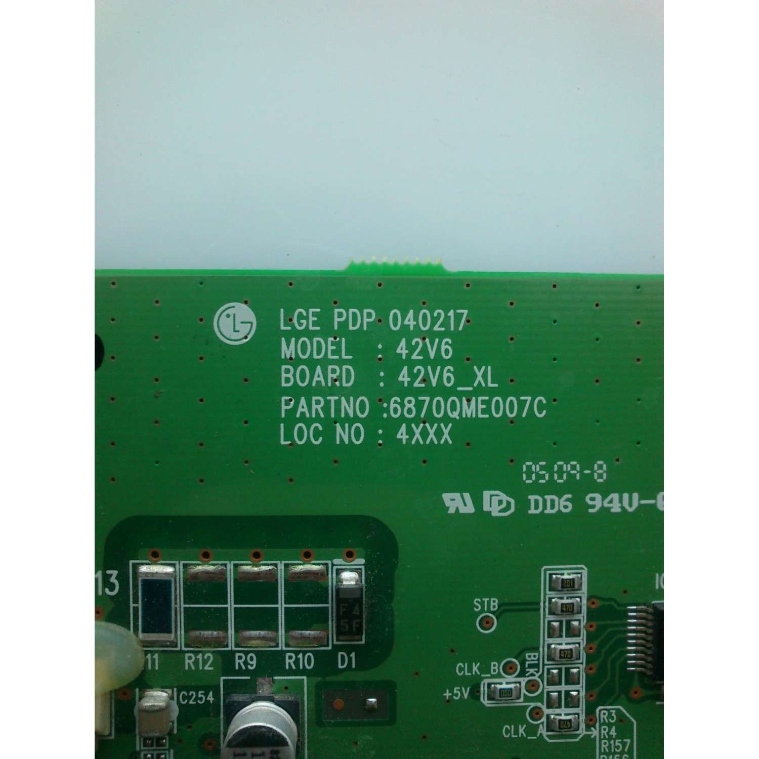 BUFFER XR / LG 6871QLH034B MODELO RZ-42PX10 - Imagen 3