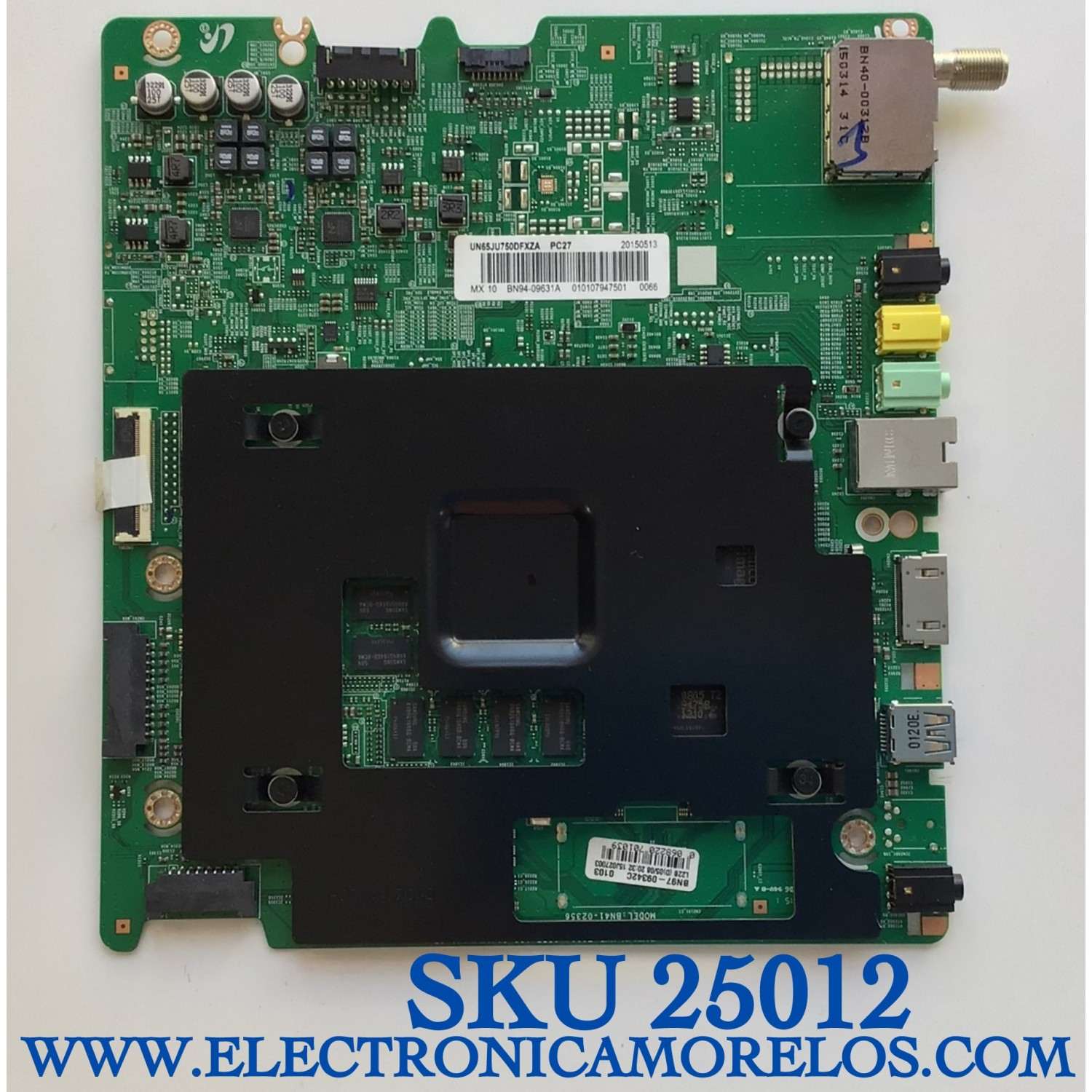 MAIN SMART PARA TV SAMSUNG 4K UHD NUMERO DE PARTE BN94-09631A / BN97-09342C / BN41-02356 / BN41-02356B / BN940931A / PANEL CY-WJ065FLAV2H / MODELOS UN65JU750DFXZA / UN65JU750DFXZA AH02