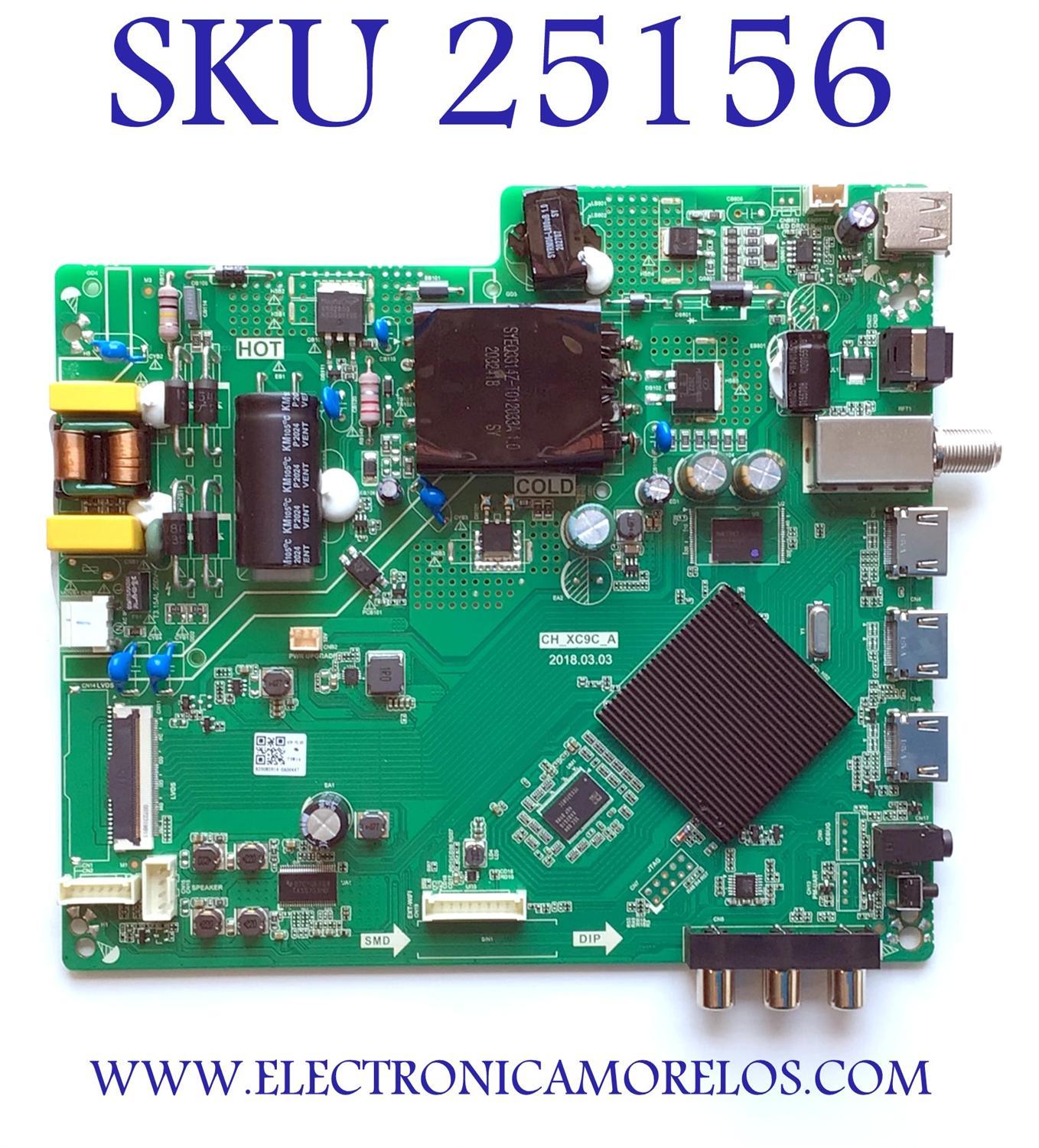 MAIN FUENTE PARA TV WESTINGHOUSE WR42FX2002 / CH_XC9C_A / TPD.MS1603.PB751 / B20085914-0A00447 / PANEL C420Y20-5C / DISPLAY JE415D3HA0L / MODELO WR42FX2002