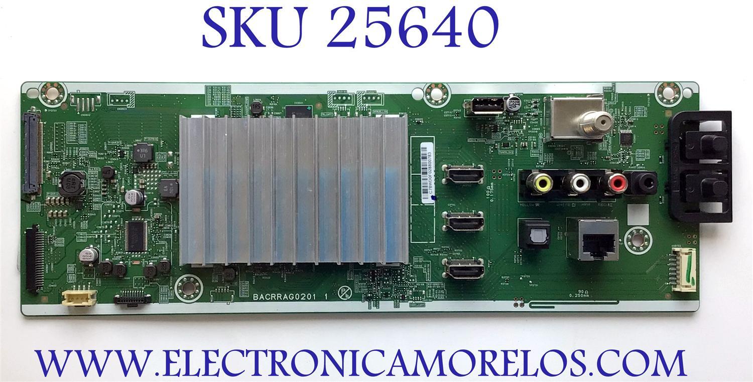 MAIN PARA TV PHILIPS NUMERO DE PARTE UCF80XA-G028 / BACRRAG0201 1 / C78WD0F028800783 / E7325640102518 / MODELO 65PFL4864/F7 C