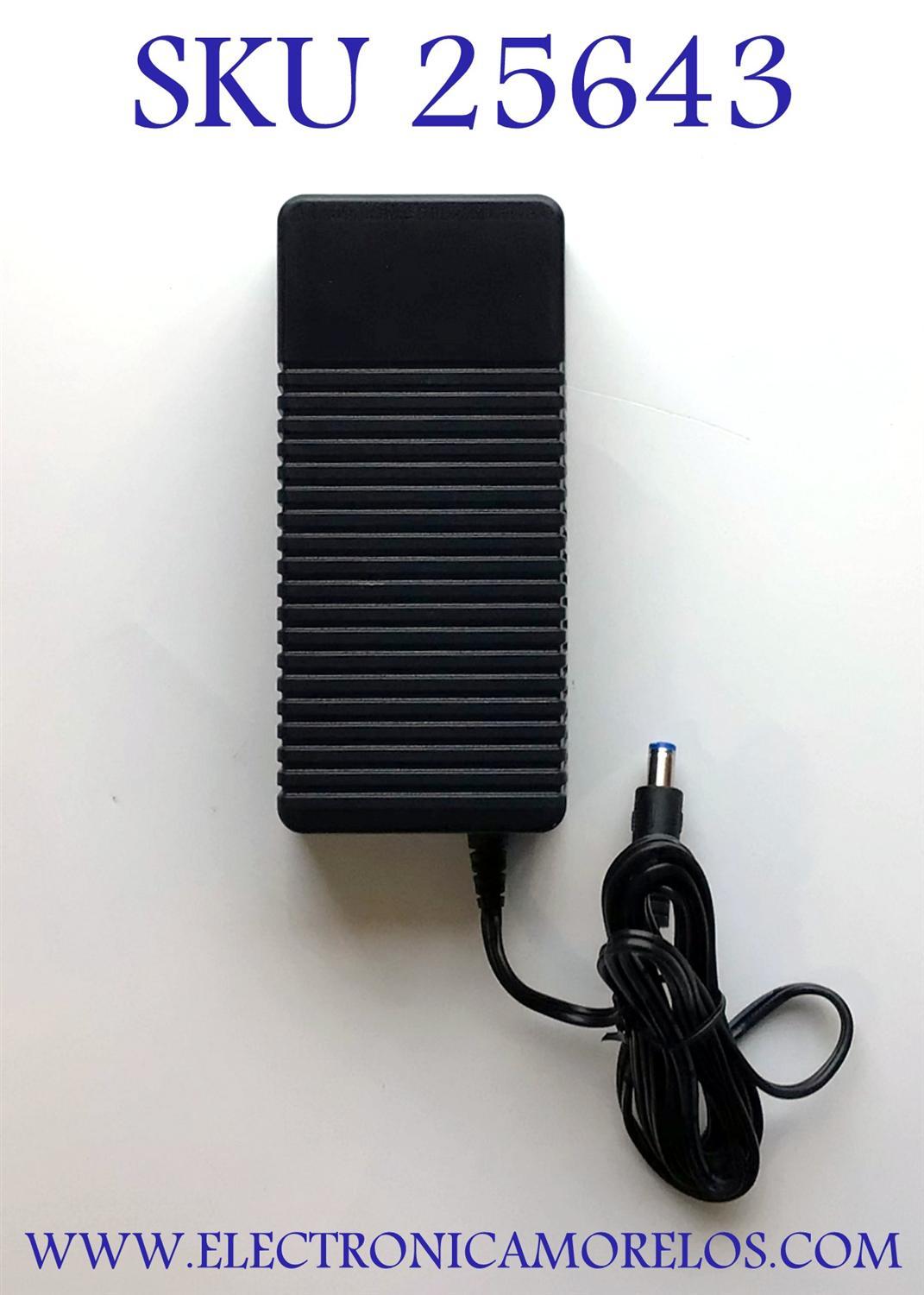 ADAPTADOR ROHS NUMERO DE PARTE 25-2303 / EPS-4 / 15 V. 4.3 A / INPUT:100-120V ~ 1.7A 60HZ / E467093 / MODELO CYUS65-150430B