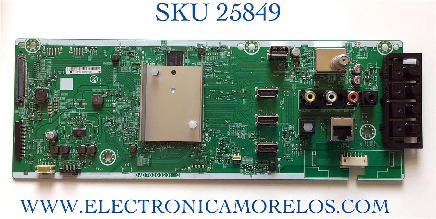 MAIN PARA TV PHILIPS / NUMERO DE PARTE AD183UA-65UB / D183D0F / BAD780G0201 2 / BAD780G02012 / MODELO 65PFL5766/F7