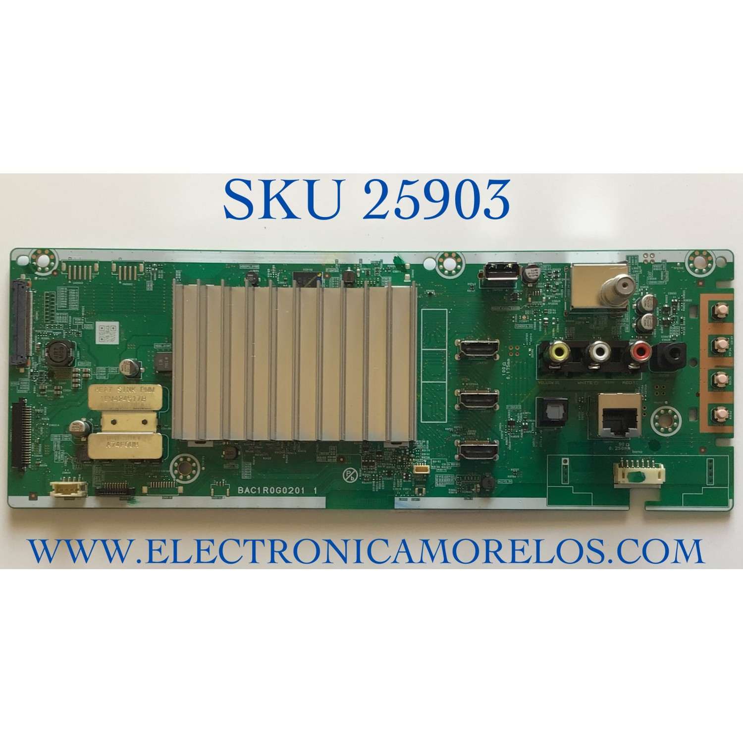 MAIN PARA TV PHILIPS 4K UHD (ANDROID) SMART TV / NUMERO DE PARTE AC1R0011 / AC1R0UT-55UL / BAC1R0G0201 1 / PANEL UCDR8XT / MODELO 55PFL5604/F7 / 55PFL5604/F7 A