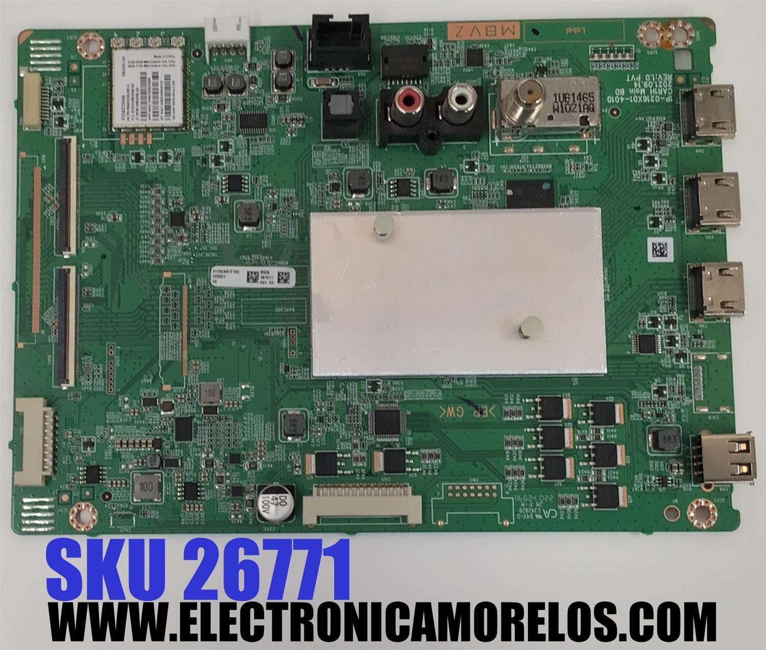 MAIN PARA TV VIZIO 4K·UHD·HDR·QLED· ((SMART CAST)) / NUMERO DE PARTE 0170CAR1F100 / 1P-021X01-4010 / 0170CAR1F100 832 / PANEL SD700DUZ-6 / DISPLAY FP695R3HA024 / MODELO M70Q6M-K03 / M70Q6M-K03 LFTGL7MY