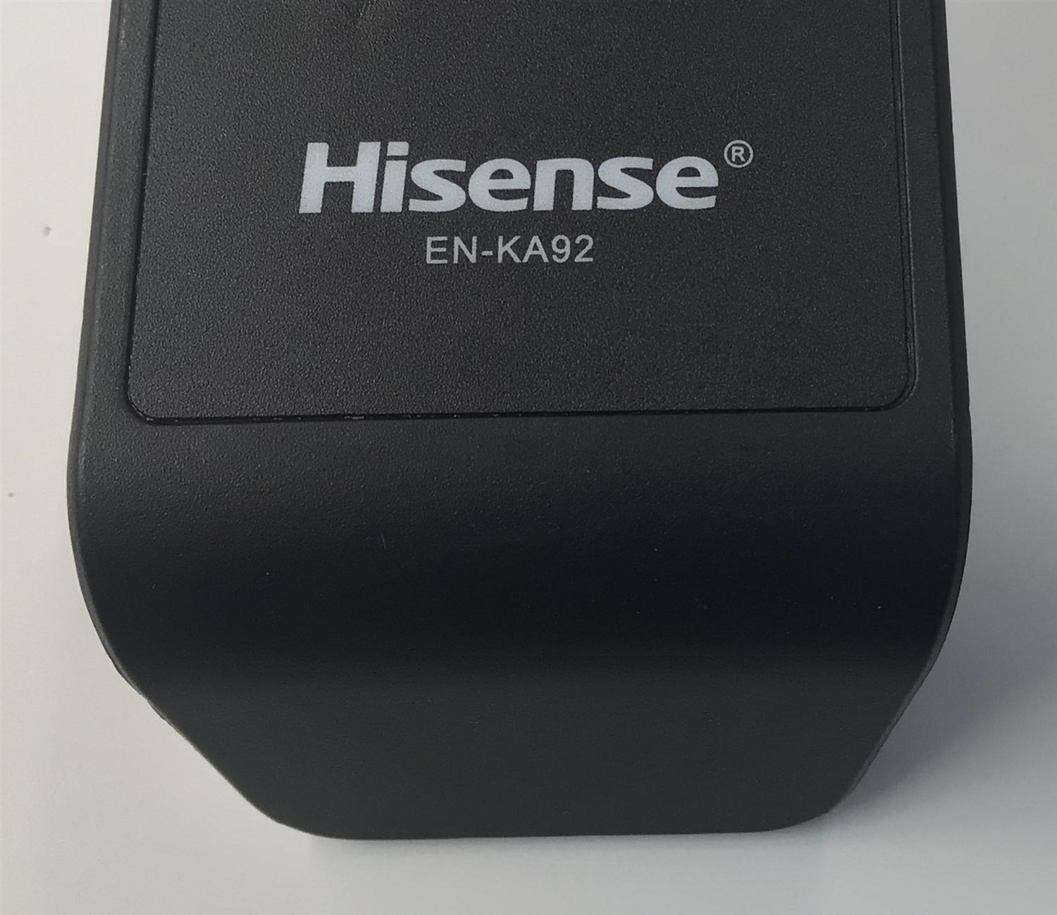 CONTROL REMOTO PARA TV HISENSE ORIGINAL / NUMERO DE PARTE EN-KA92 / 175873 / XHY20160912 / IEC R03 / MODELOS 32d37 / 32h3b1 / 32h3b2 / 32h3 C / 32h3e / 40h3b / 40h3 C / 40h3e - Imagen 4