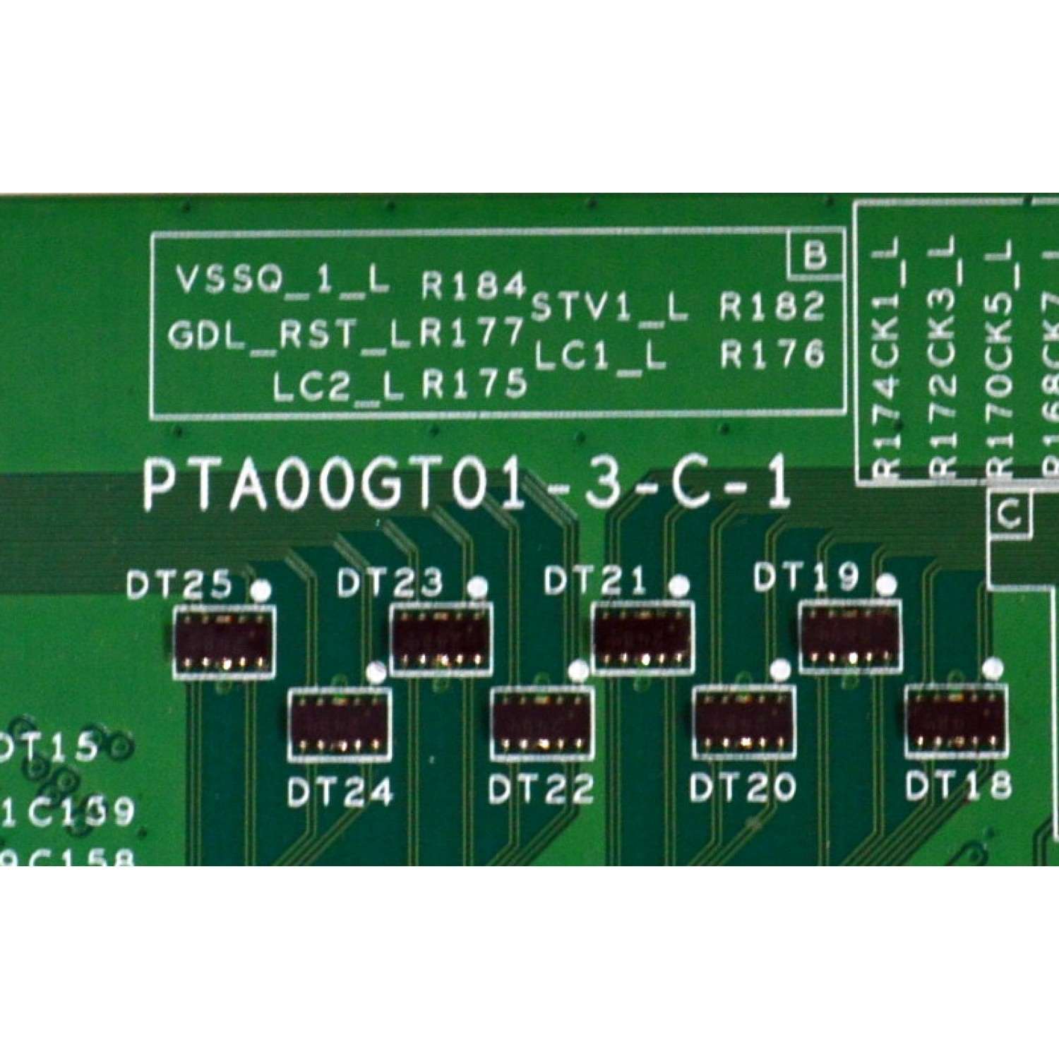 T-CON ORIGINAL PARA TV HISENSE / NUMERO DE PARTE 260162008611 / PTA00GT01-3-C-1 / 260162008611HY546W / PANEL HD100H7U62-L8 / DISPLAY PTA00GT01-3 VER.1.0 / MODELO 100U70N - Imagen 3