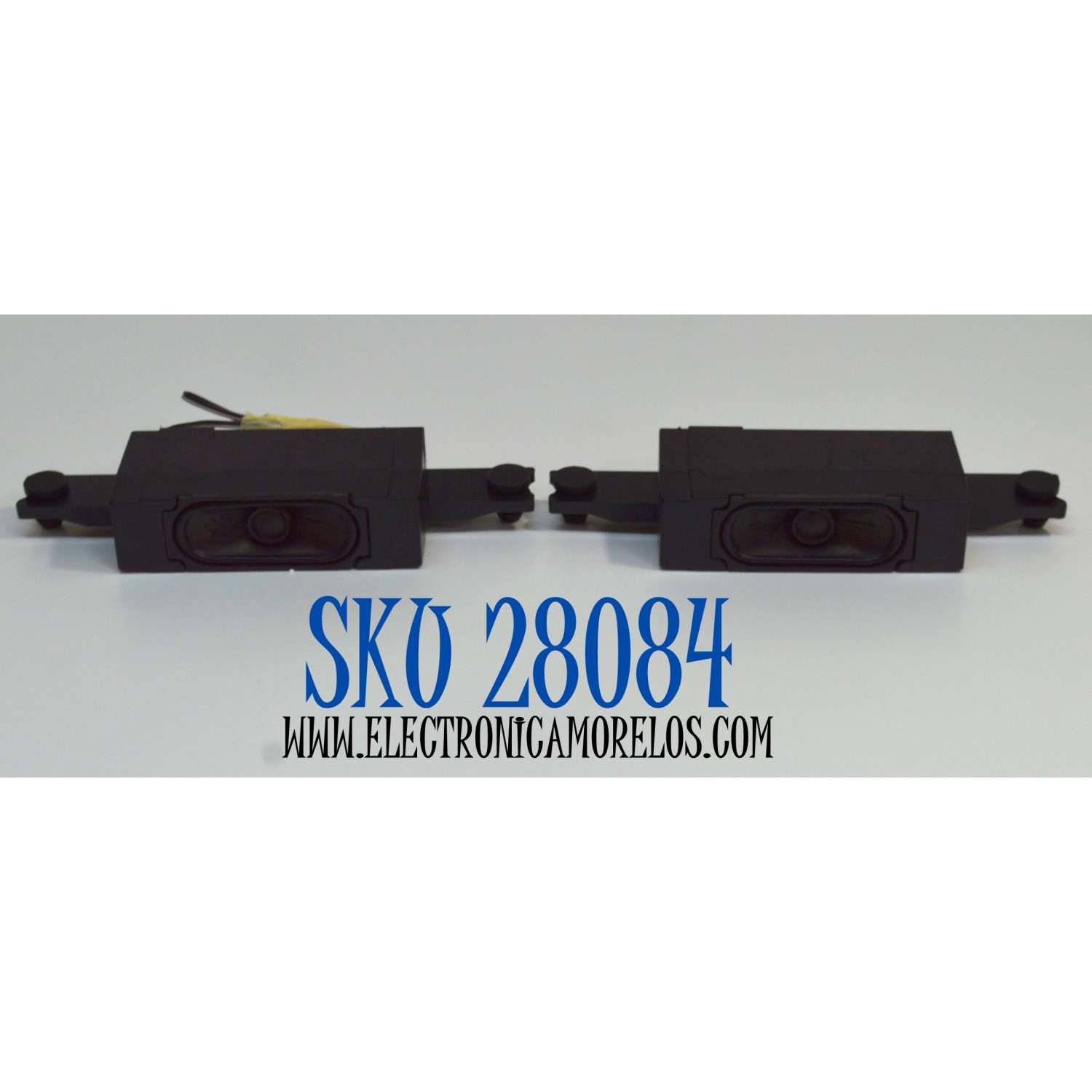 KIT DE BOCINAS ORIGINAL PARA TV TCL 2 PIEZAS / NUMERO DE PARTE G0202-000254 / 122128 / 250317 / MODELO 55Q77K