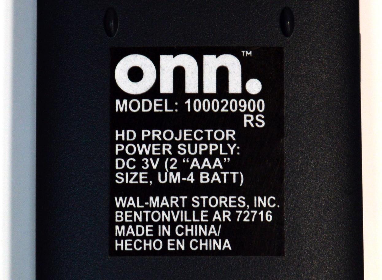 CONTROL REMOTO ORIGINAL PARA PROYECTOR ONN / FUNCIONA CON LOS PROYECTORES DE CINE EN CASA LCD DE LA MARCA ONN / NUMERO DE PARTE X31-2 / 100020900 / 100010682 / 100096801 / ONA19AV901 / ONA19AV902 - Imagen 3