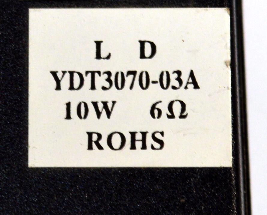 KIT DE BOCINAS ORIGINAL PARA TV ONN 2 PIEZAS / NUMERO DE PARTE YDT3070 / YDT3070-03A / MODELO 100012586 55" - Imagen 2