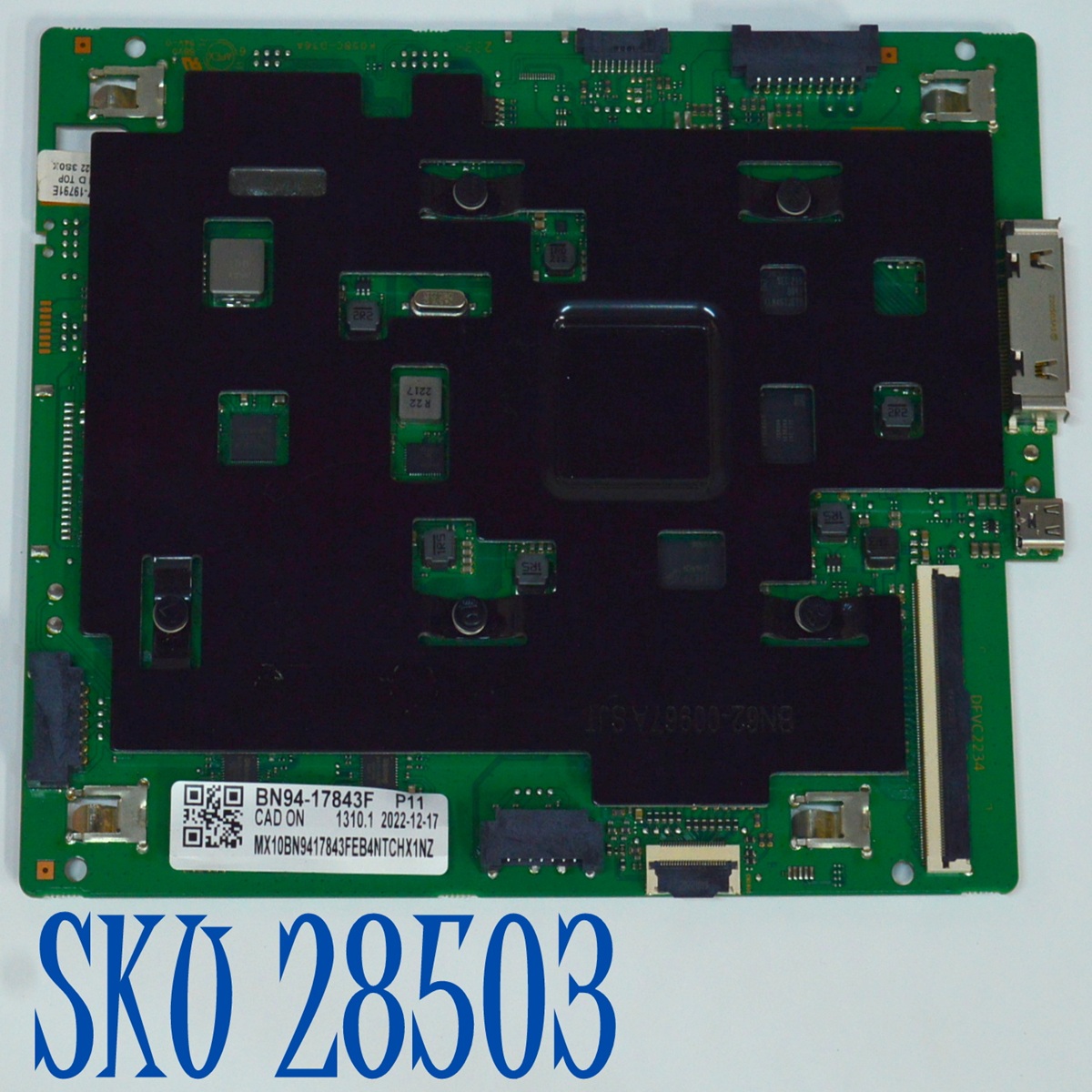 MAIN ORIGINAL PARA TV SAMSUNG / NUMERO DE PARTE BN94-17843F / BN97-19791E / K058C-D36A / DFVC2234 / BN9417843F / PANEL CY-QD085FHAV1H / DISPLAY ST8461D01-5 VER.2.1 / MODELO QN85LS03BAFXZA