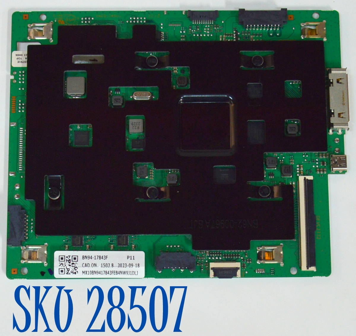 MAIN ORIGINAL PARA TV SAMSUNG QLED 4K UHD HDR SMART TV / NUMERO DE PARTE BN94-17843F / BN97-19791E / T058C-D36A / DFVC2332 / BN9417843F / PANEL CY-QB075FHHV2H / DISPLAY ST7461D04-9 VER.2.1 / MODELO QN75LS03DDFXZA / QN75LS03DDFXZA CA01