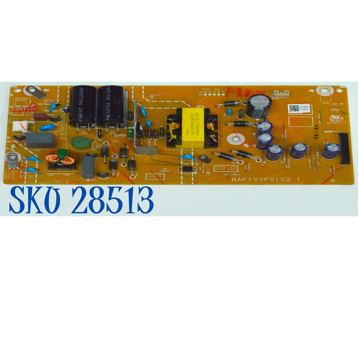 FUENTE DE PODER ORIGINAL PARA TV PHILIPS / NUMERO DE PARTE AF7V0MPWT / BAF1V0F01 02 1 / P000022826 / AF7V0MPW-001 / PANEL BOEI430WQ1-F70-G / MODELO 43PUL7652/F7
