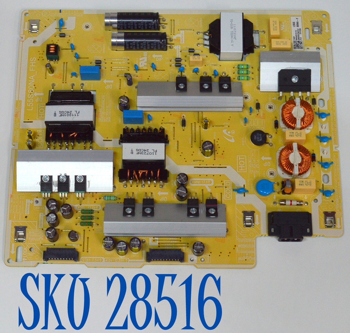 FUENTE DE PODER ORIGINAL PARA TV SAMSUNG / NUMERO DE PARTE BN44-01217C / L55S80NA_FHS / BN4401217C / PANEL CY-TF055RMHV1H / DISPLAY ST546AD20-D V2.1 / BN96-60403A / MODELO  QN55QN80FDFXZA / QN55QN80FDFXZA CA01