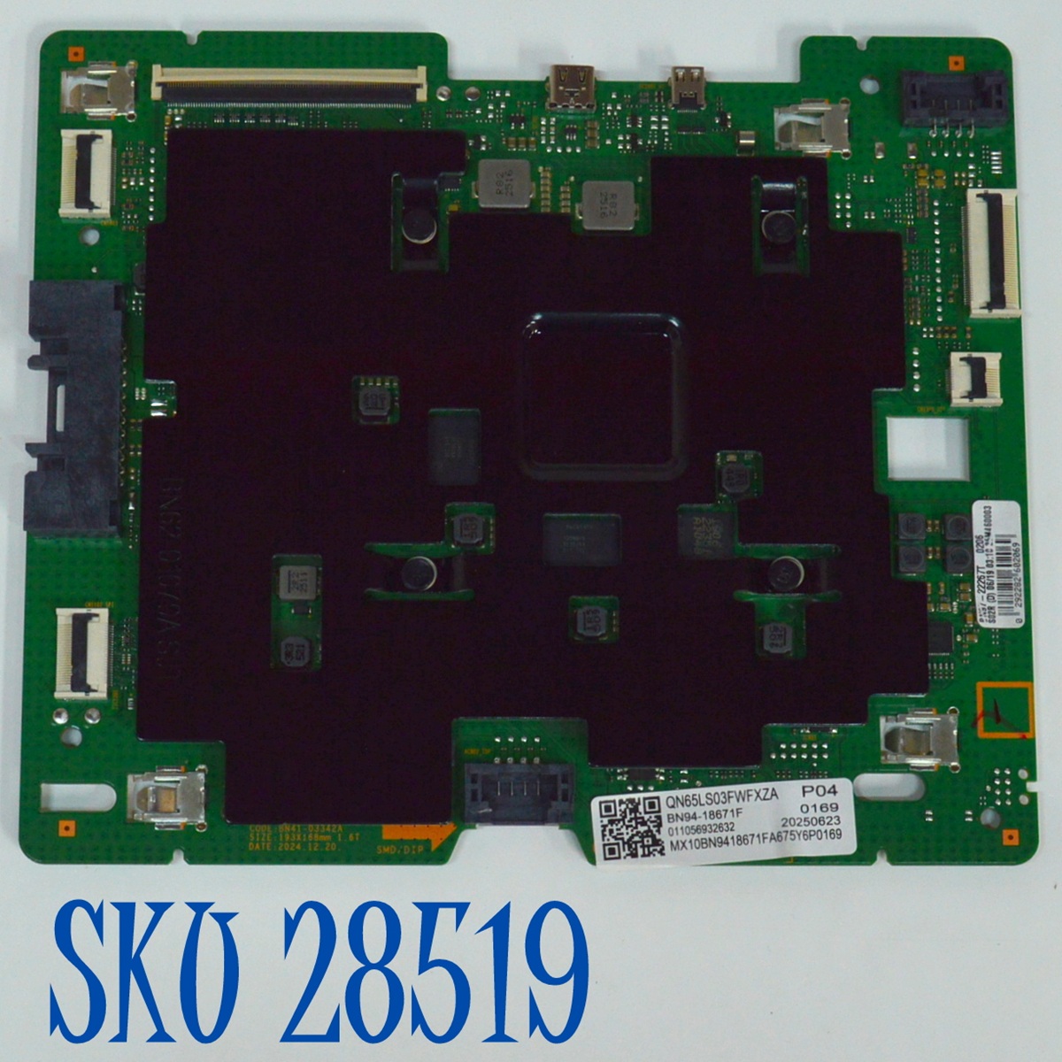 MAIN ORIGINAL PARA TV SAMSUNG QLED 4K UHD HDR SMART TV / NUMNERO DE PARTE BN94-18671F / BN41-03342A / BN41-03342 / BN97-22267T / DZFH2514 /BN41-03342A-000 / BN9418671F / PANEL CY-QF065RMAV1H / DISPLAY T650QVN08.V /BN96-60292A / MODELO QN65LS03FWDXZA AA01