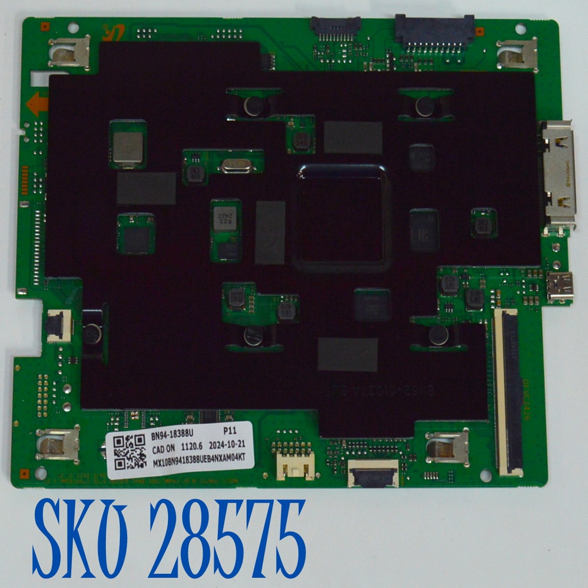 MAIN ORIGINAL PARA TV SAMSUNG QLED 4K UHD HDR SMART TV / NUMERO DE PARTE BN94-18388U / BN41-03226A / BN41-03226 / DFVC2426 / BN9418388U / PANEL CY-QD050HHCV1H / DISPLAY PT500GT02-8 VER.2.1 / MODELO QN50LS03DDFXZA / QN50LS03DDFXZA XA01