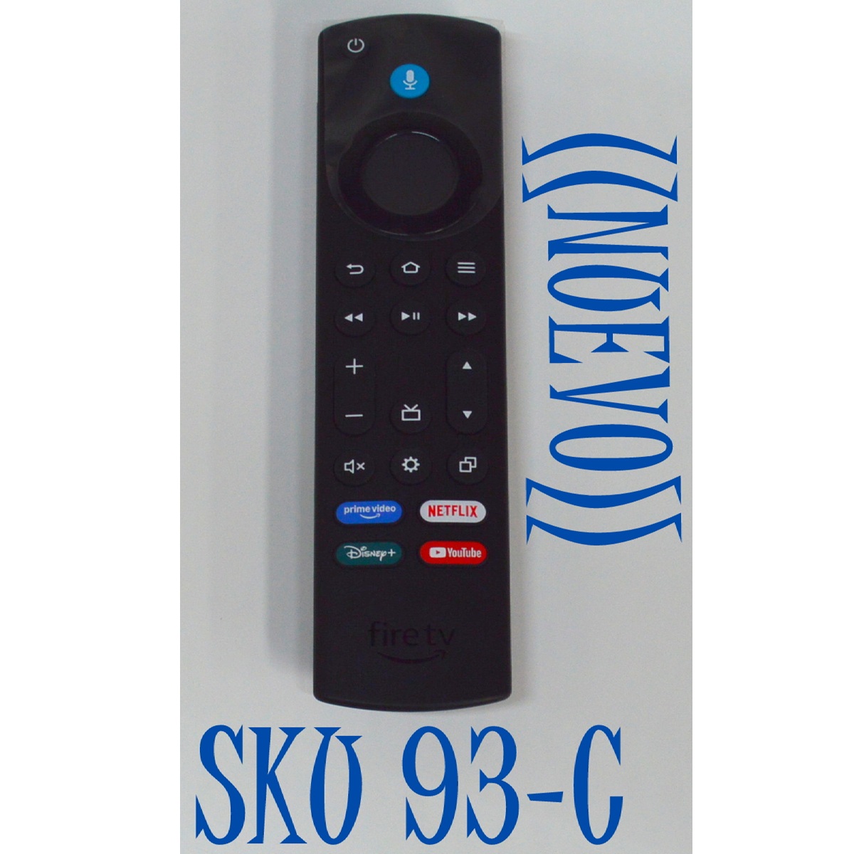 CONTROL REMOTO ORIGINAL NUEVO PARA TV FIRE TV / CON COMANDO DE VOZ / NUMERO DE PARTE K7Q3MT / 201-220727 / G0G4Q/T01547/200E2 / 2A4DH-8726 / 24273-8726 / 2A9T3-RF565B