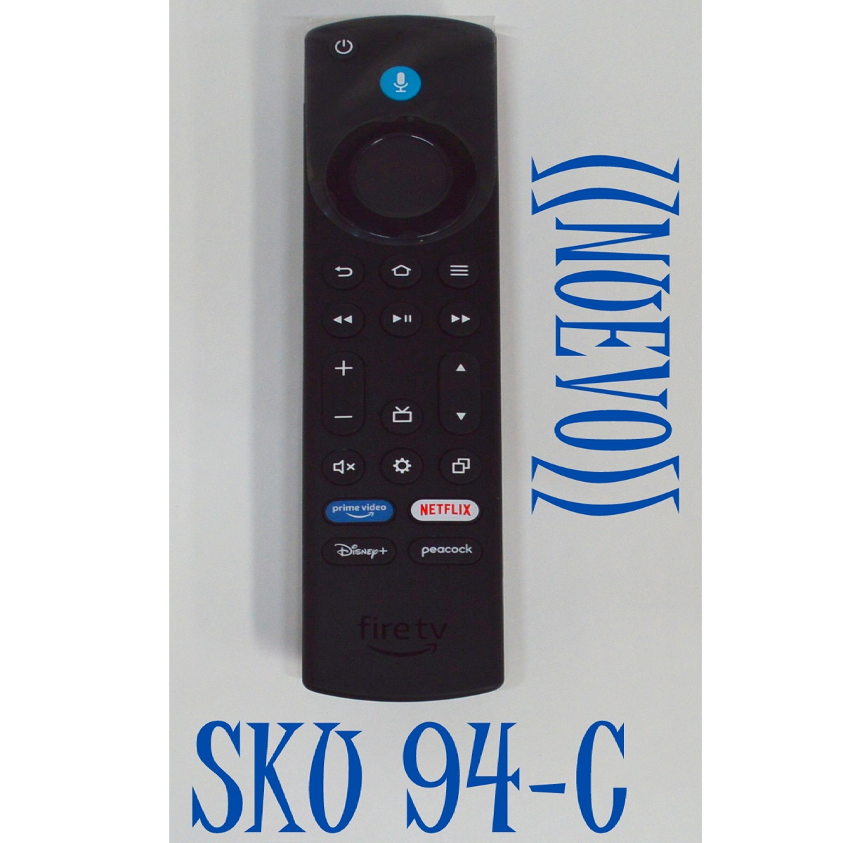 CONTROL REMOTO ORIGINAL NUEVO PARA TV FIRE TV / CON COMANDO DE VOZ / NUMERO DE PARTE K7Q3MT / 201-220727 / G0G3N/U01503/60327 / 24ADH-8726 / 27273-8726