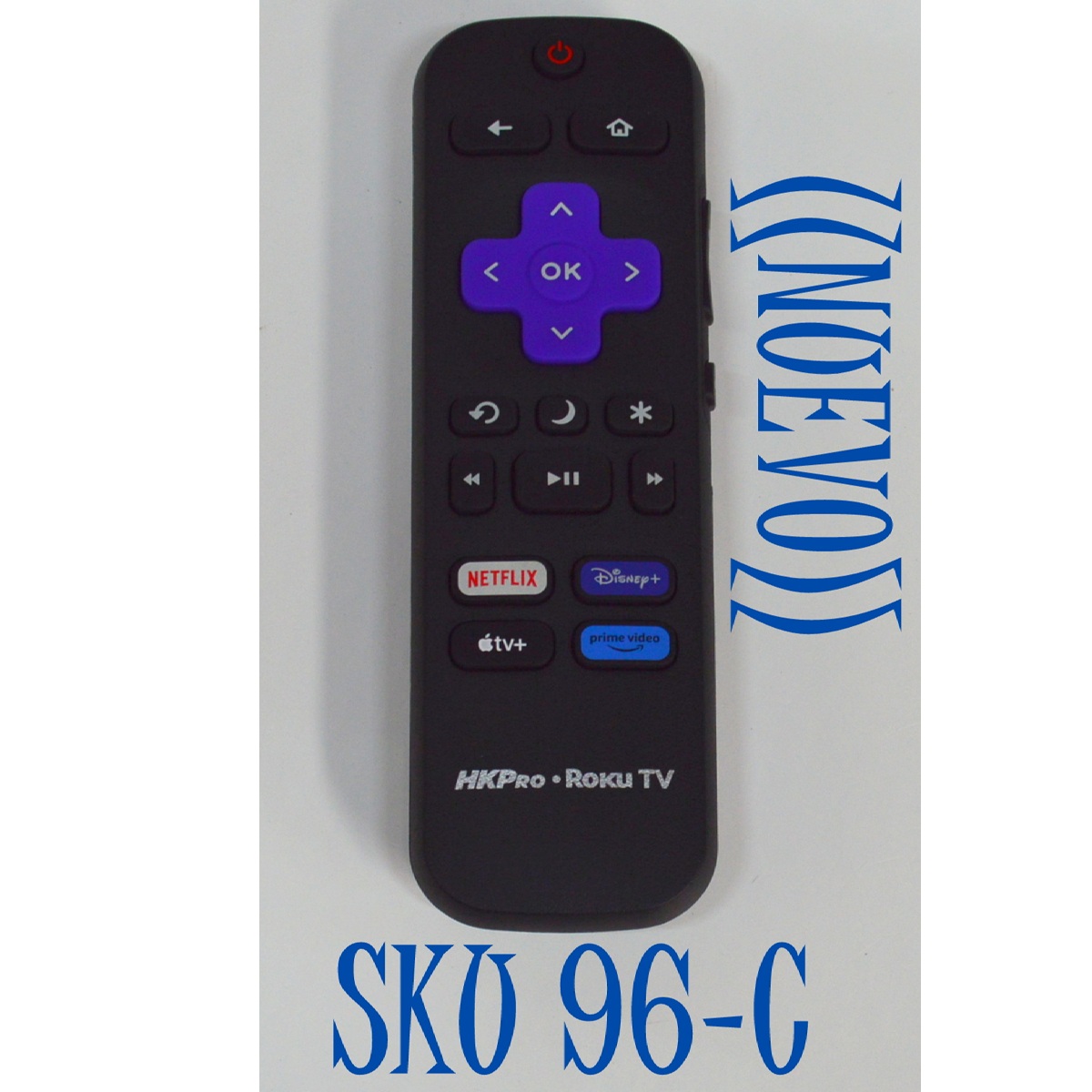 CONTROL  REMOTO ORIGINAL NUEVO PARA TV HKPRO ROKU TV / NUMERO DE PARTE 3026000046 / 3026000178 / RC-ALIR / GZL-P20022 / GS250210001252R0