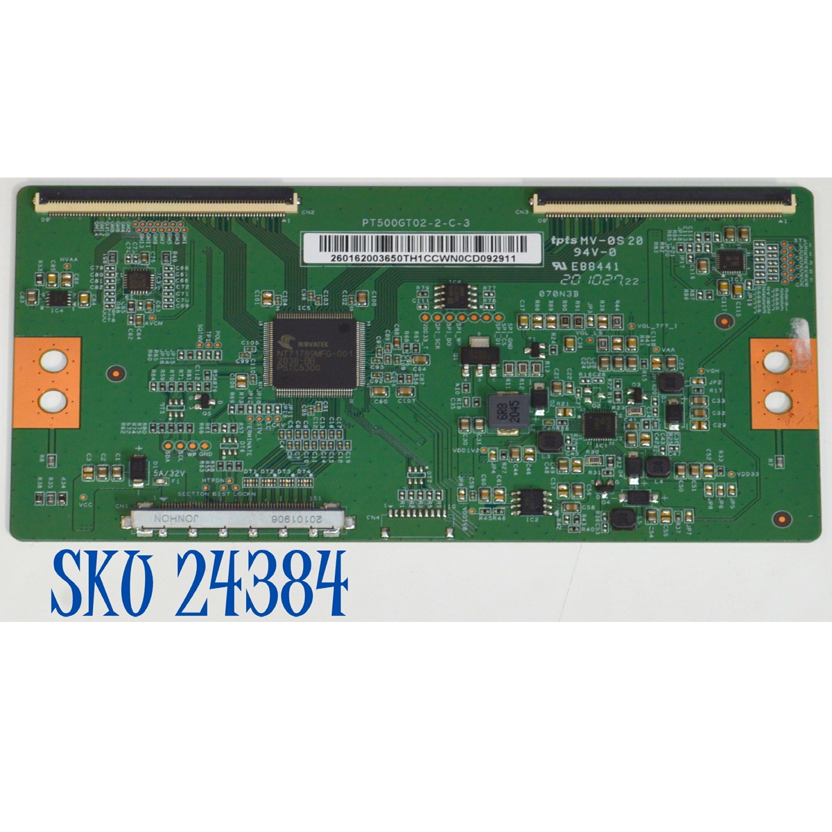 T-CON PARA TV LG / NUMERO DE PARTE 260162003650 / PT500GT02-2-C-3 / E88441 / PANEL NC500DQE-VHHXA / DISPLAY PT500GT02-2 / MODELOS 50UN7000PUC / 50UN7000PUC.BUSULJM / 50UN7000PUC.AUSULJM / 50UN6950ZUF.BUSULJM  / 50UN6955ZUF.BUSULJM