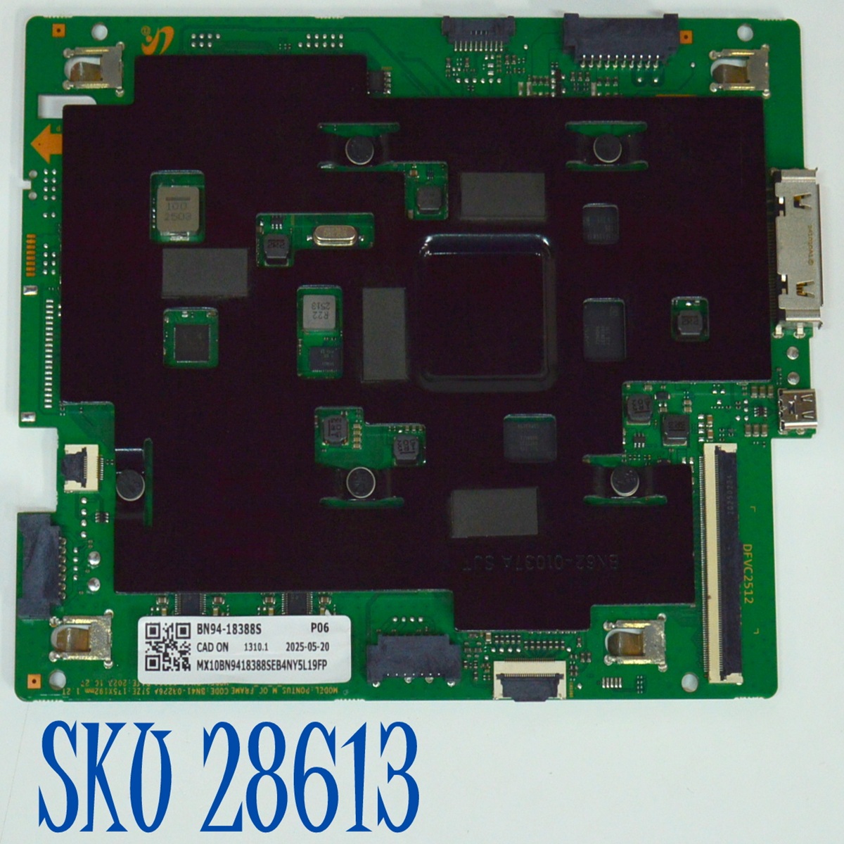 MAIN ORIGINAL PARA TV SAMSUNG QLED 4K UHD HDR SMART TV / NUMERO DE PARTE BN94-18388S / BN41-03226A / BN41-03226 / DFVC2512 / BN9418388S / PANEL CY-QD065FHHV1H / DISPLAY ST6451D07-A V2.1 / BN96-54530B / MODELO QN65LS03DDFXZA / QN65LS03DDFXZA CA01