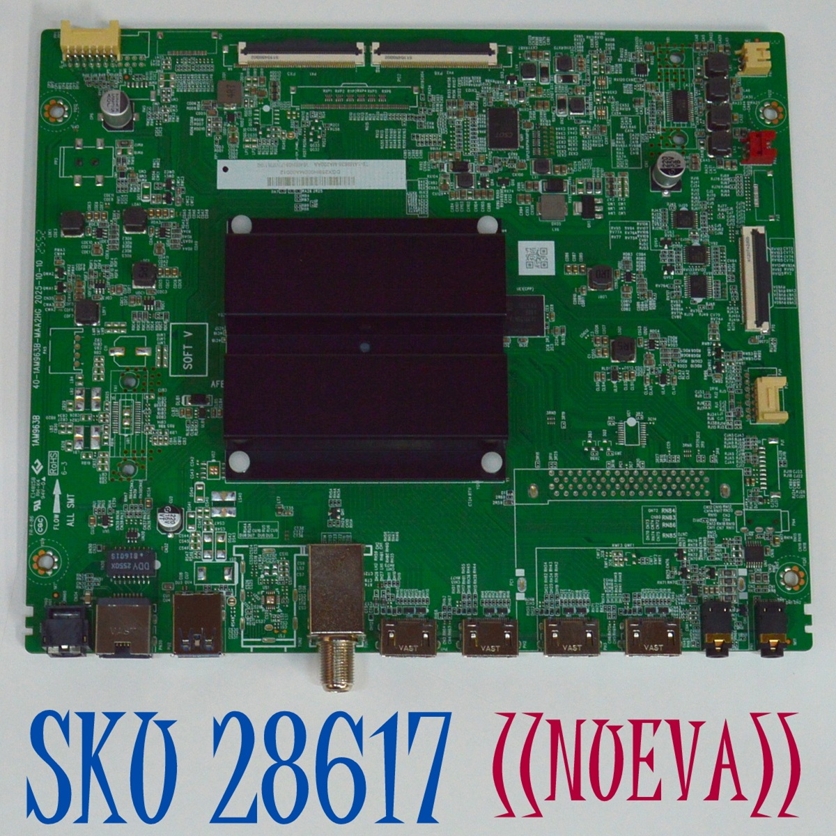 MAIN ORIGINAL NUEVA PARA TV / NUMERO DE PARTE T8-1AM9636-MA200AA / 40-1AM963B-MAA2HG / 1AM963B / V8-A963NGB-LF1V3738.1102