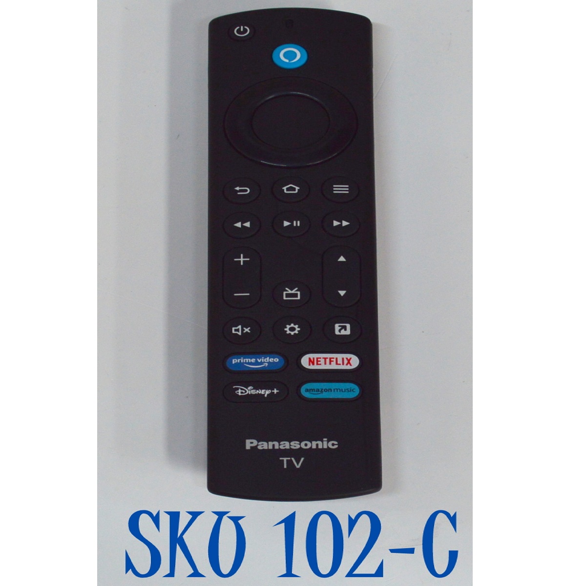 CONTROL REMOTO ORIGINAL PARA TV PANASONIC FIRE TV / CON COMANDO DE VOZ / NUMERO DE PARTE  PUW-2K24-YKF478 / YKF470-B3 / GMJ3200044240WDD / PUW-2K19-YKF478