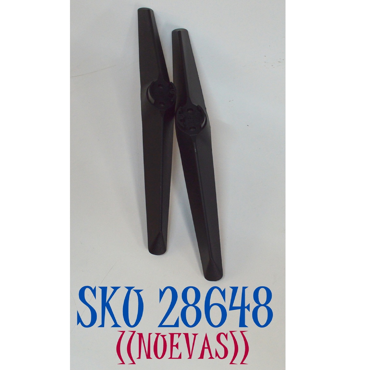 KIT DE BASES ORIGINAL NUEVAS PARA TV VIZIO 2 PIEZAS / NUMERO DE PARTE 50S1 / 1110-4003336-270205017260 / MODELO V4K50M-0807