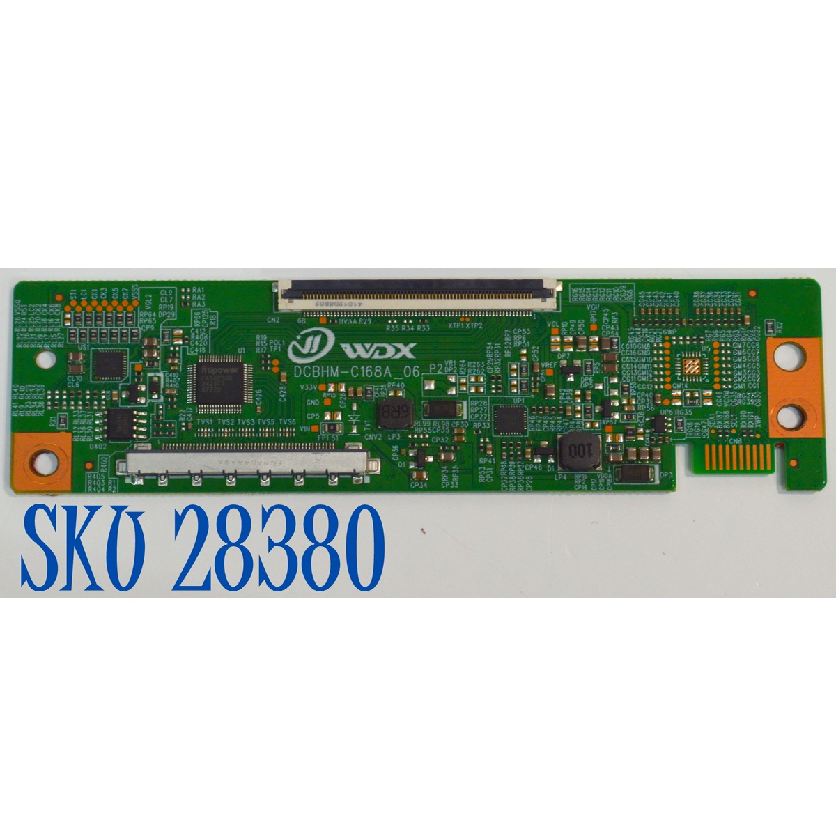 T-CON ORIGINAL PARA TV EVL / NUMERO DE PARTE PT400CT02-1 / 24101807902472 / DCBHM-C168A_06 / 1.2.10304002288 / PANEL PT400CT02-1 / DISPLAY PT400CT02-1 VER.1.0 / MODELO 40EVLSM