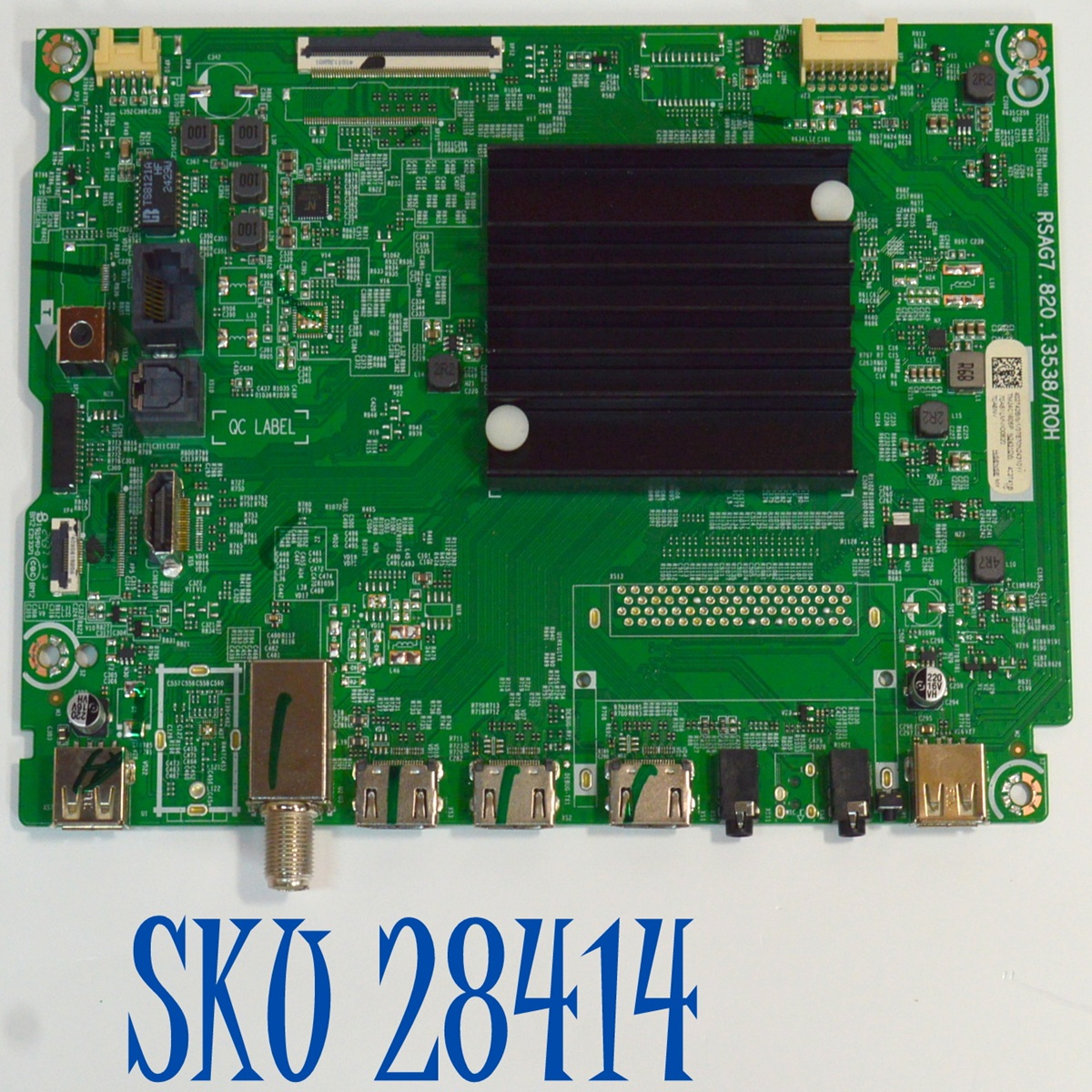 MAIN ORIGINAL PARA TV HISENSE 4K UHD HDR VIDAA / NUMERO DE PARTE 402742 / RSAG7.820.13538/ROH / 402741 / 70A51LMV/00820 / N24310W / PANEL HD700H1U41-T0B1 / DISPLAY JE695R3HD2L / MODELO 70A6NV / 70A6NV 70A51LMV - Imagen 1