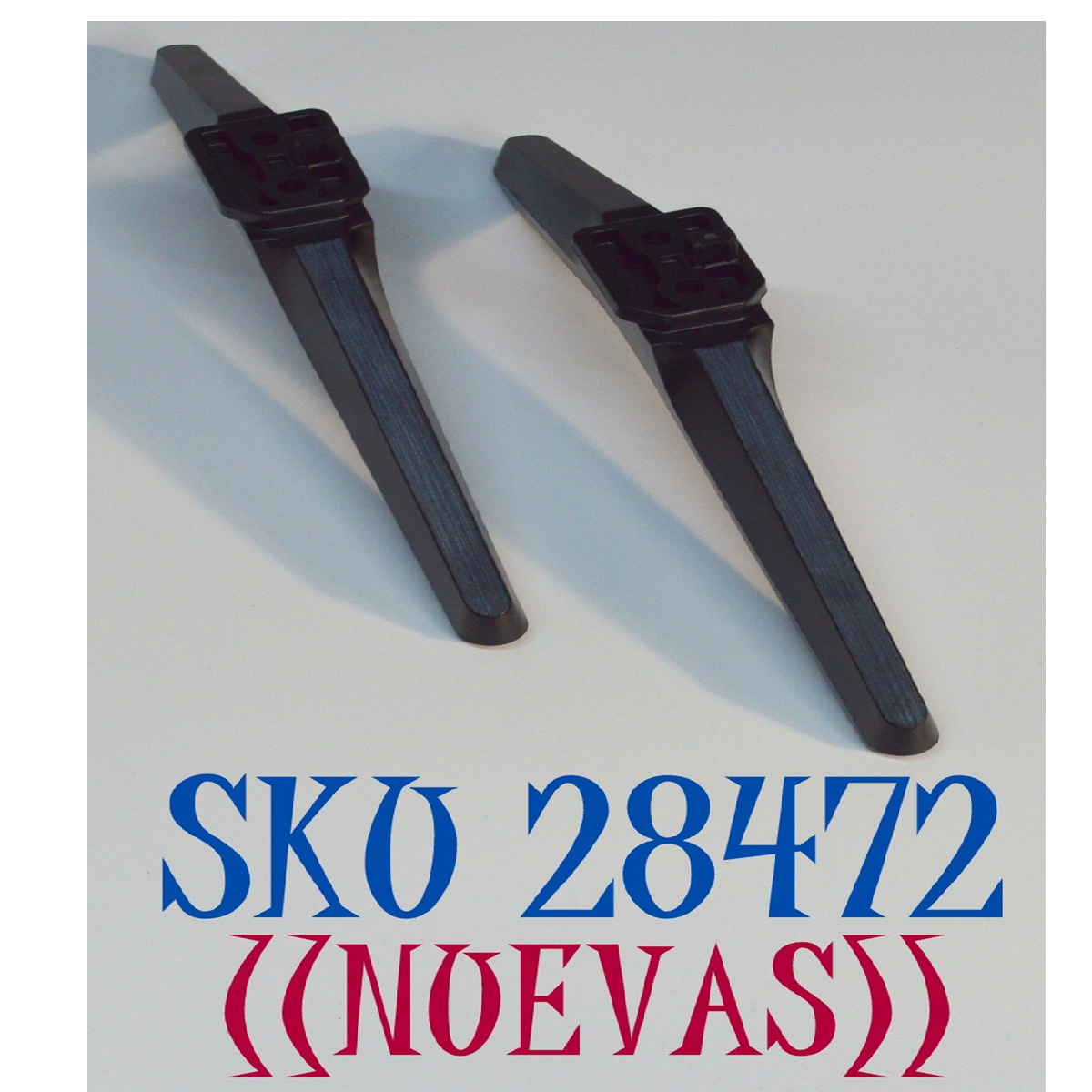 KIT DE BASES ORIGINAL NUEVAS PARA TV HISENSE 2 PIEZAS / NUMERO DE PARTE RSAG6.179.52005 / 39647-408487-255F-H514R / MODELO 32A4NV / 32A4NV 32A40QUV