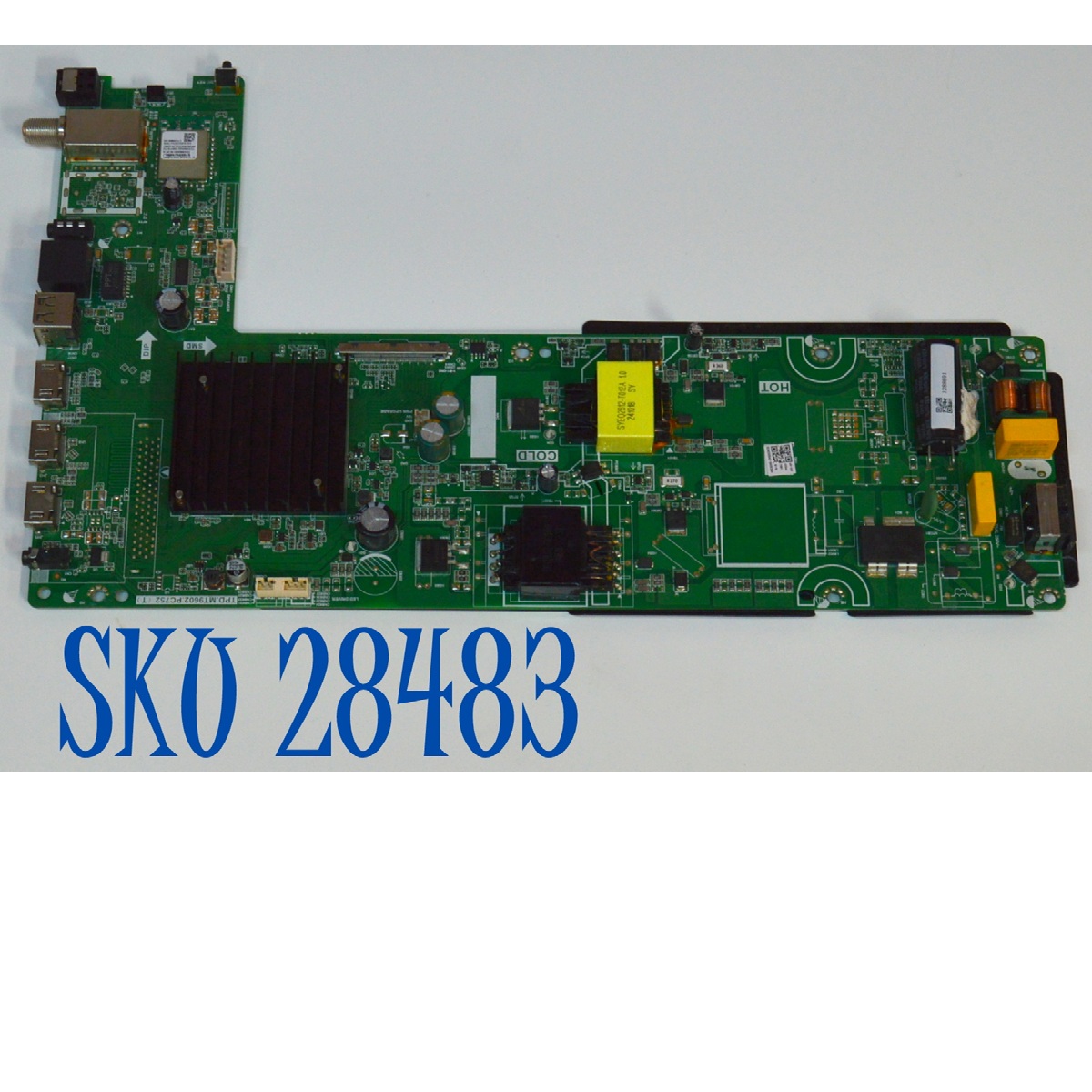 MAIN FUENTE COMBO ORIGINAL PARA TV EVL 4K UHD VIDAA / NUMERO DE PARTE 407435 / TPD.MT9602.PC752 (T) / 1288691 / SZCH2402-047 / SZCH2402-047 / B24030542 / PANEL CV500U2-T01 / DISPLAY CV500U2-T01 REV:02 / MODELO 50EVLS4