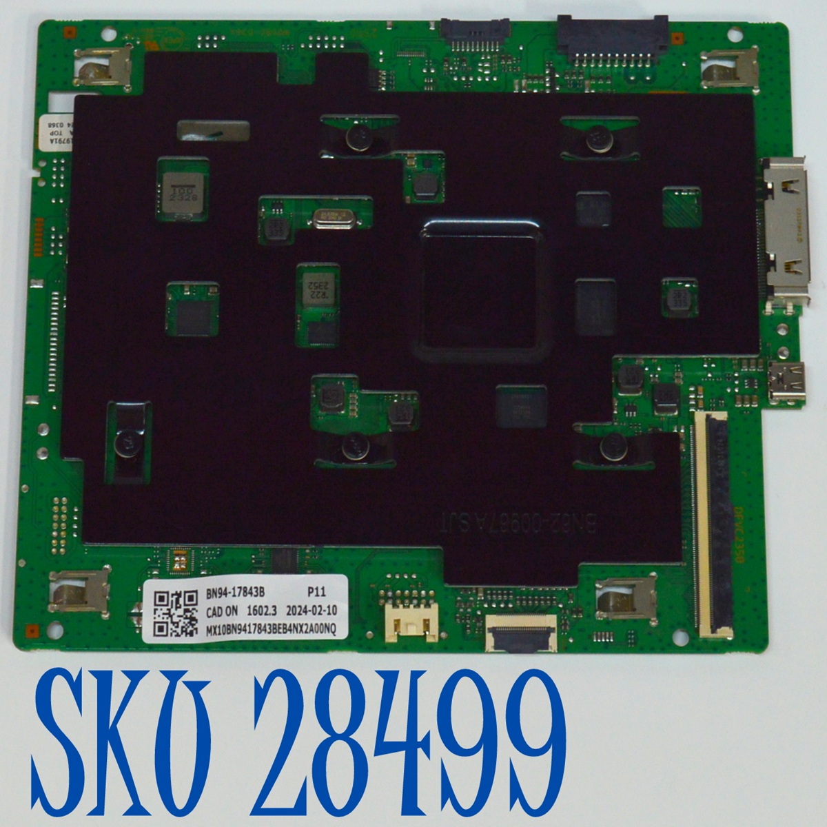 MAIN ORIGINAL PARA TV SAMSUNG QLED 4K UHD HDR SMART TV / NUMERO DE PARTE BN94-17843B / BN97-19791A / DFVC2350 / W058C-D36A / BN9417843B / DISPLAY T850QVN04.5 / BN96-58359A / MODELO QN85LS03DDFXZA / QN85LS03DDFXZA AA01