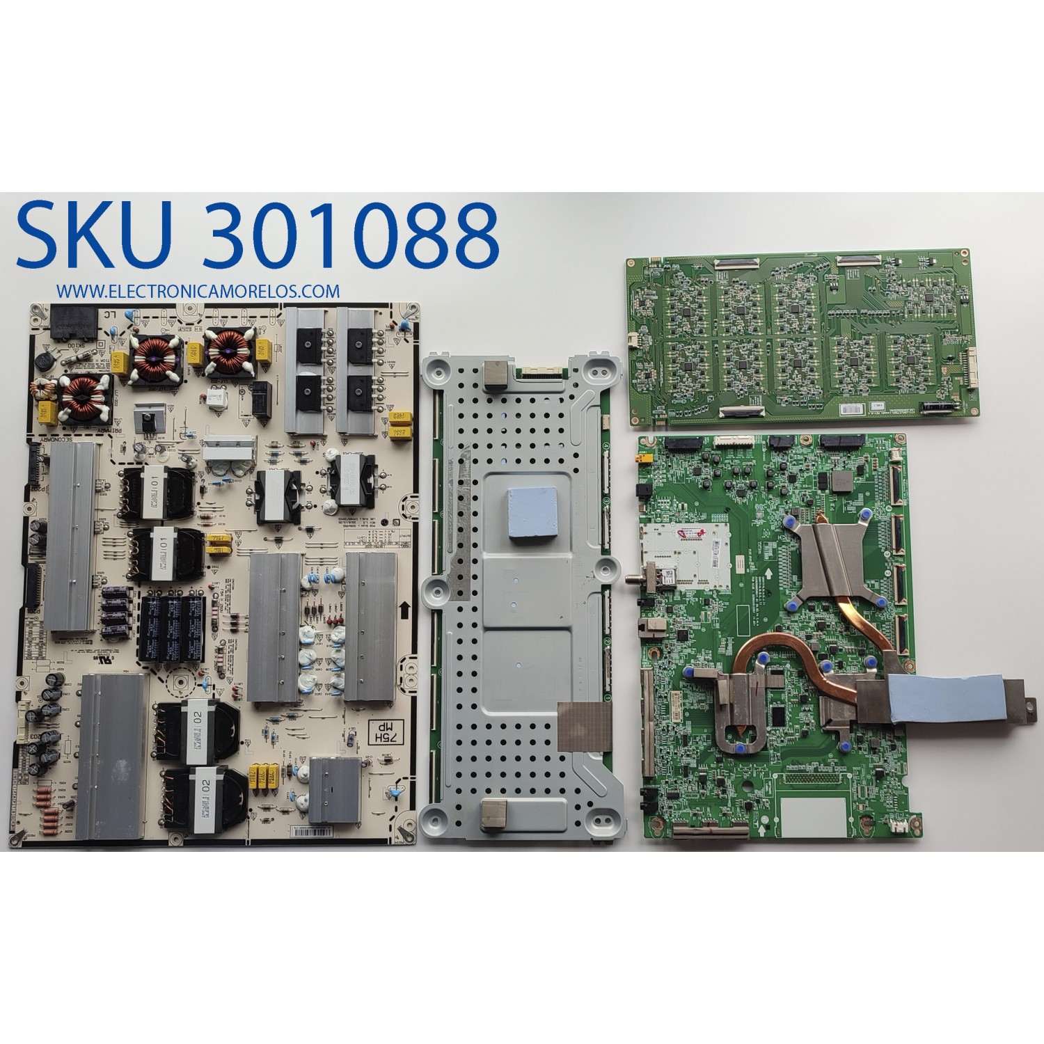 KIT DE TARJETAS PARA TV LG 8K / EBT66472001 / Class HDR 8K UHD Smart Nanocell IPS / EAX69086506(1.0) / 66066902 / EAY65729401 / 6871L-6053A / 6870C-0826A / LED DRIVER EBR89829401 / REV:0.4 / PANEL NC750DZD-AAJH1 / MODELO 75NANO99UNA.AUSWLJR