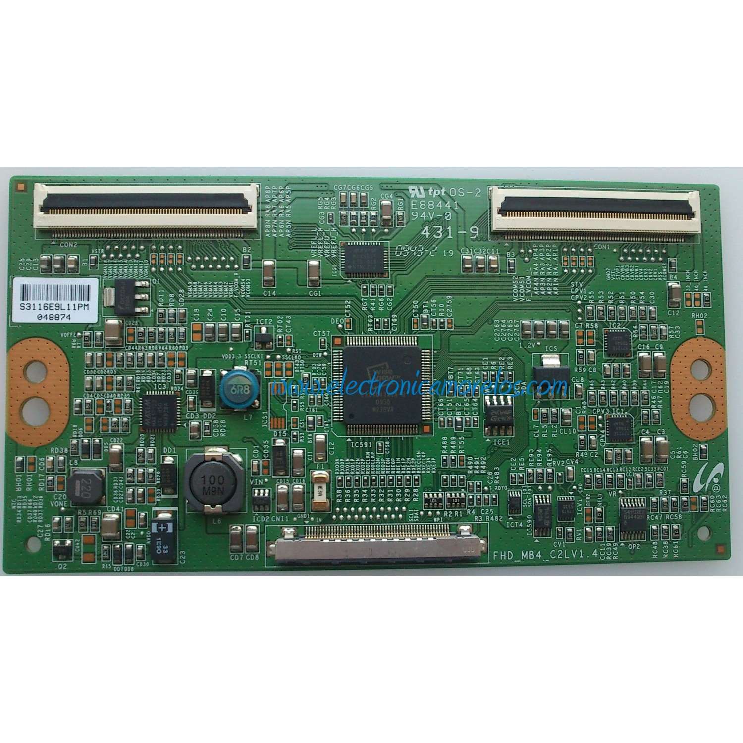 T-CON 3116E / SONY 1-857-644-11 MODELO KDL-46EX400