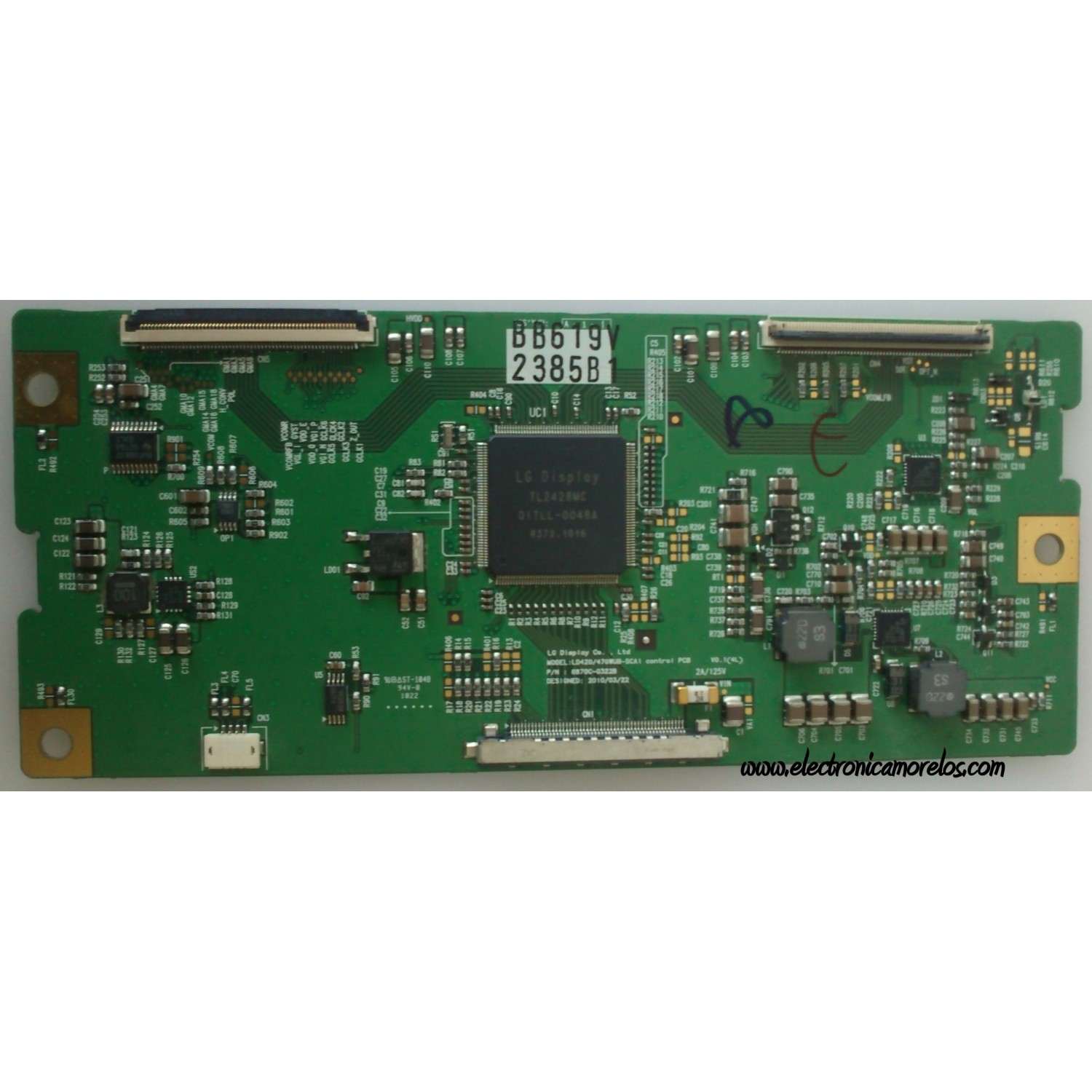 T-CON / LG PANASONIC 6871L-2385B / 2385B / 6870C-0322B / MODELO TH-42LF20U	