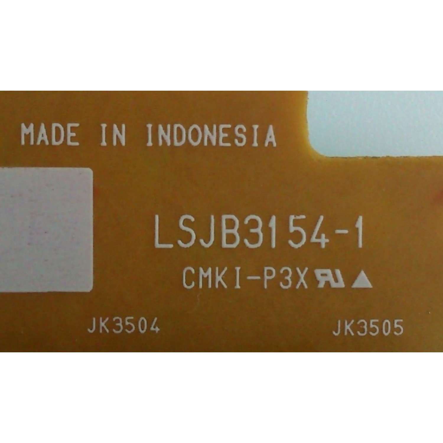 TARJETA DE SISTEMA DE A/V / PANASONIC LSEP3154A / LSJB3154-1 / CMKI-P3X / MODELO PT52LCX65	 - Imagen 2