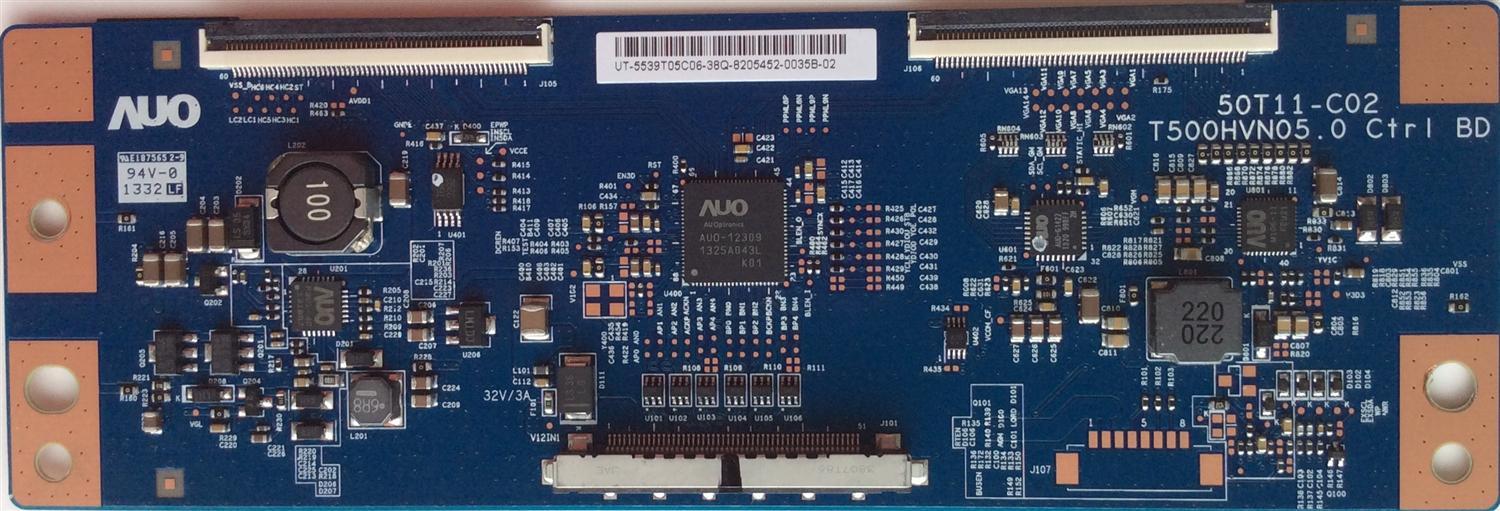 T-CON / WESTINGHOUSE 55.39T05.C06 / 5539T05C06 / 50T11-C02 / T500HVN05.0 / MODELO DW39F1Y1 TW-75330-A039A	 - Imagen 1