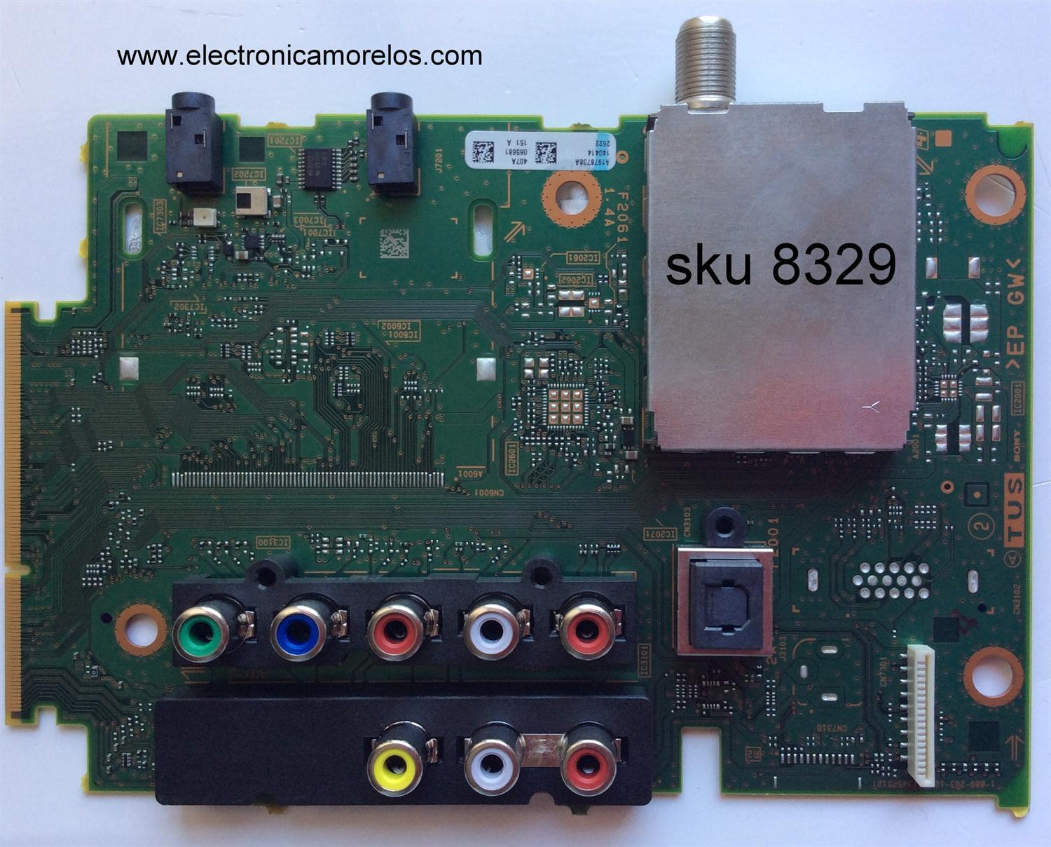 TARJETA TUNER  A/V /  SONY A-1989-740-A / A1978738A / 1-889-203-12 / 173457512 / MODELO KDL-55W950B